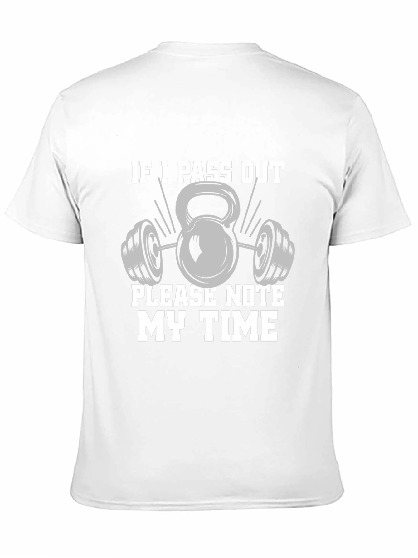 Workout Motivation T-Shirt - Time Your Efforts!