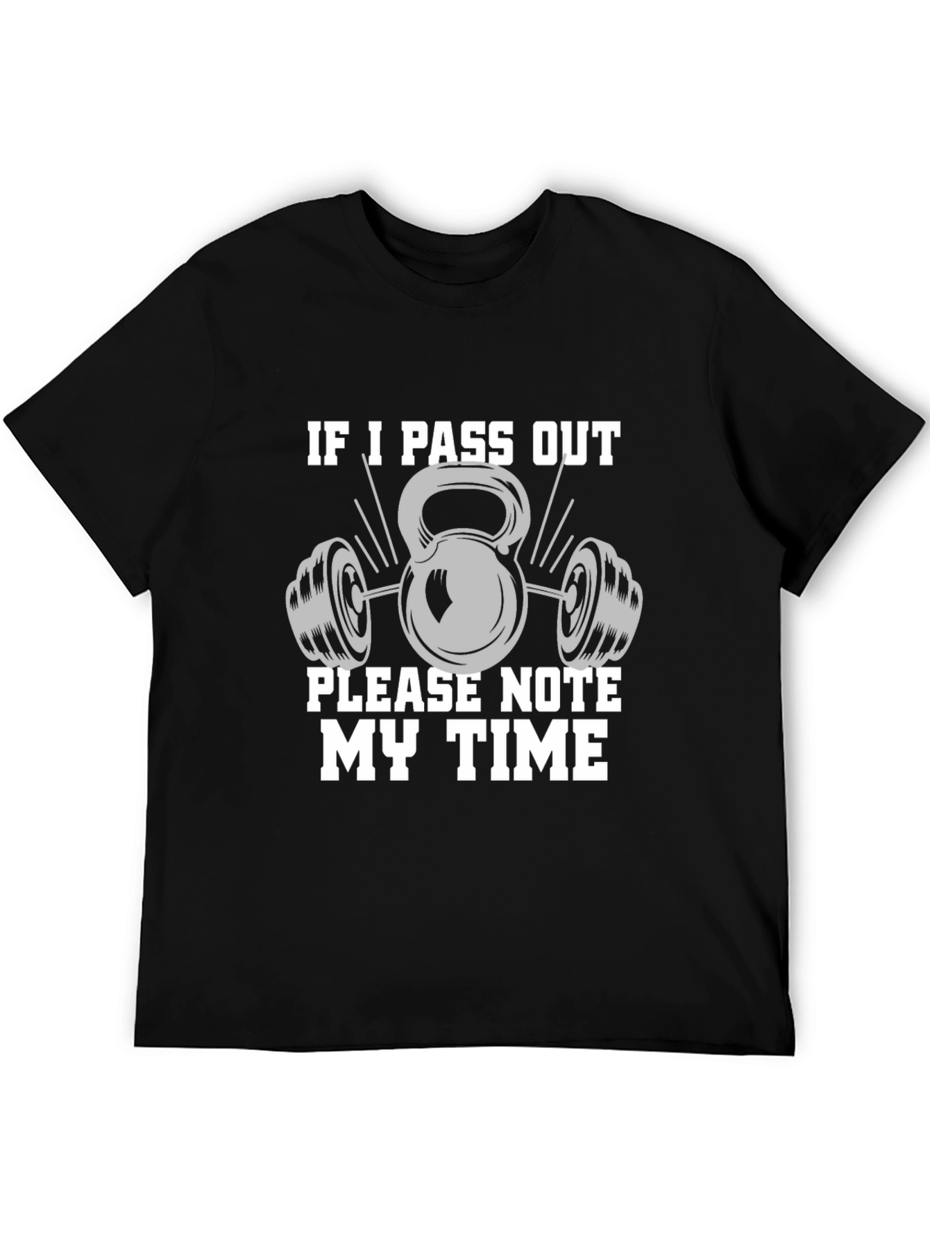 Workout Motivation T-Shirt - Time Your Efforts!