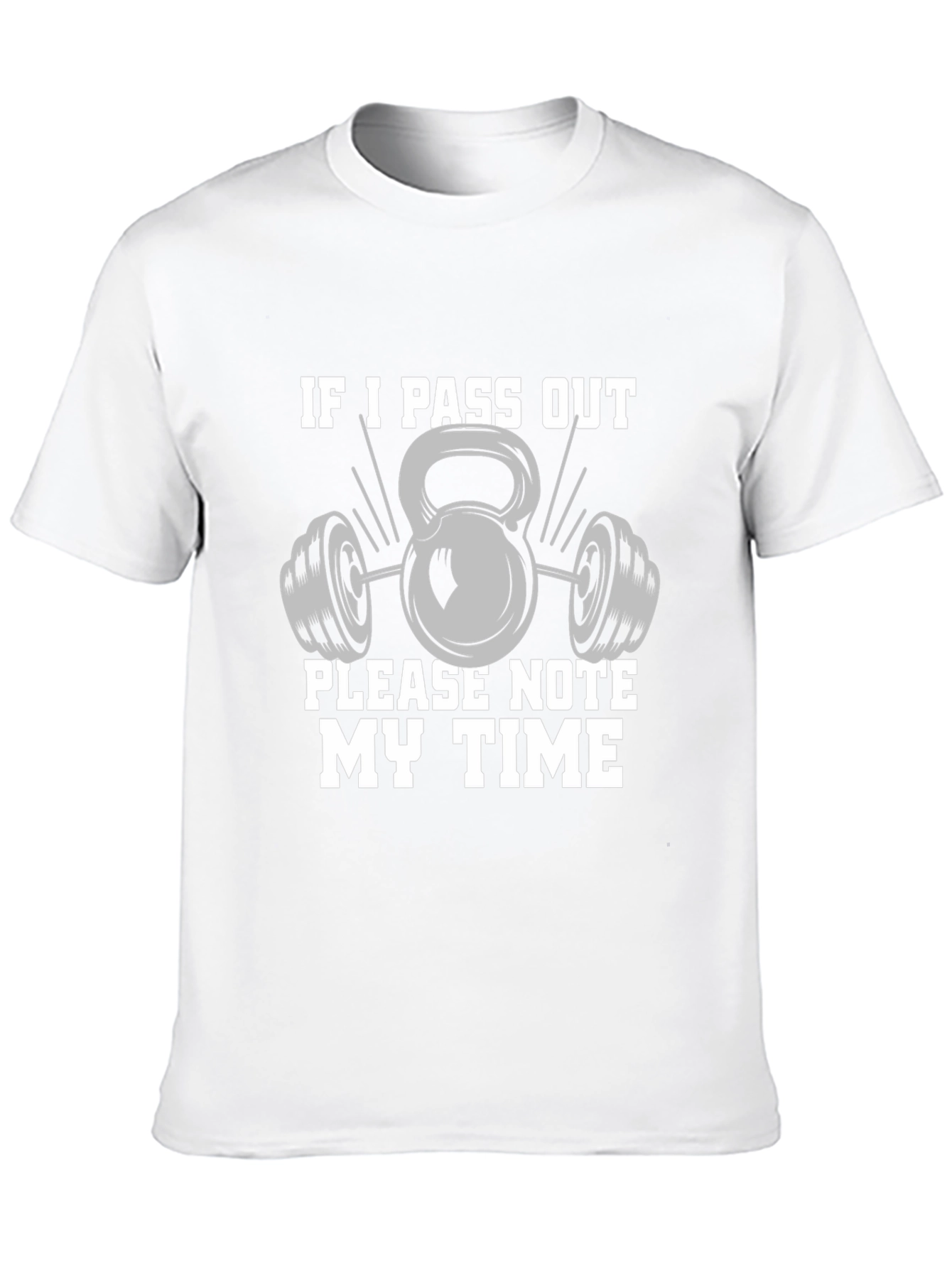 Workout Motivation T-Shirt - Time Your Efforts!
