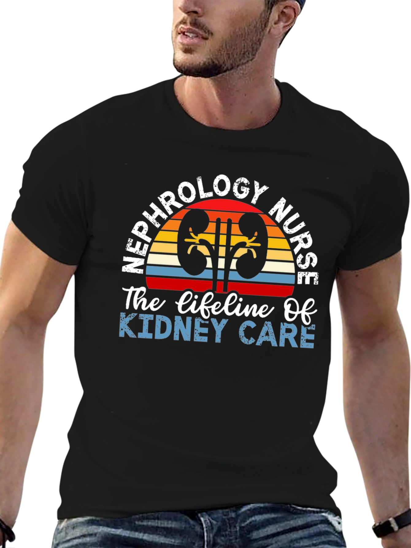 Nephrology Nurse Kidney Care T-Shirt