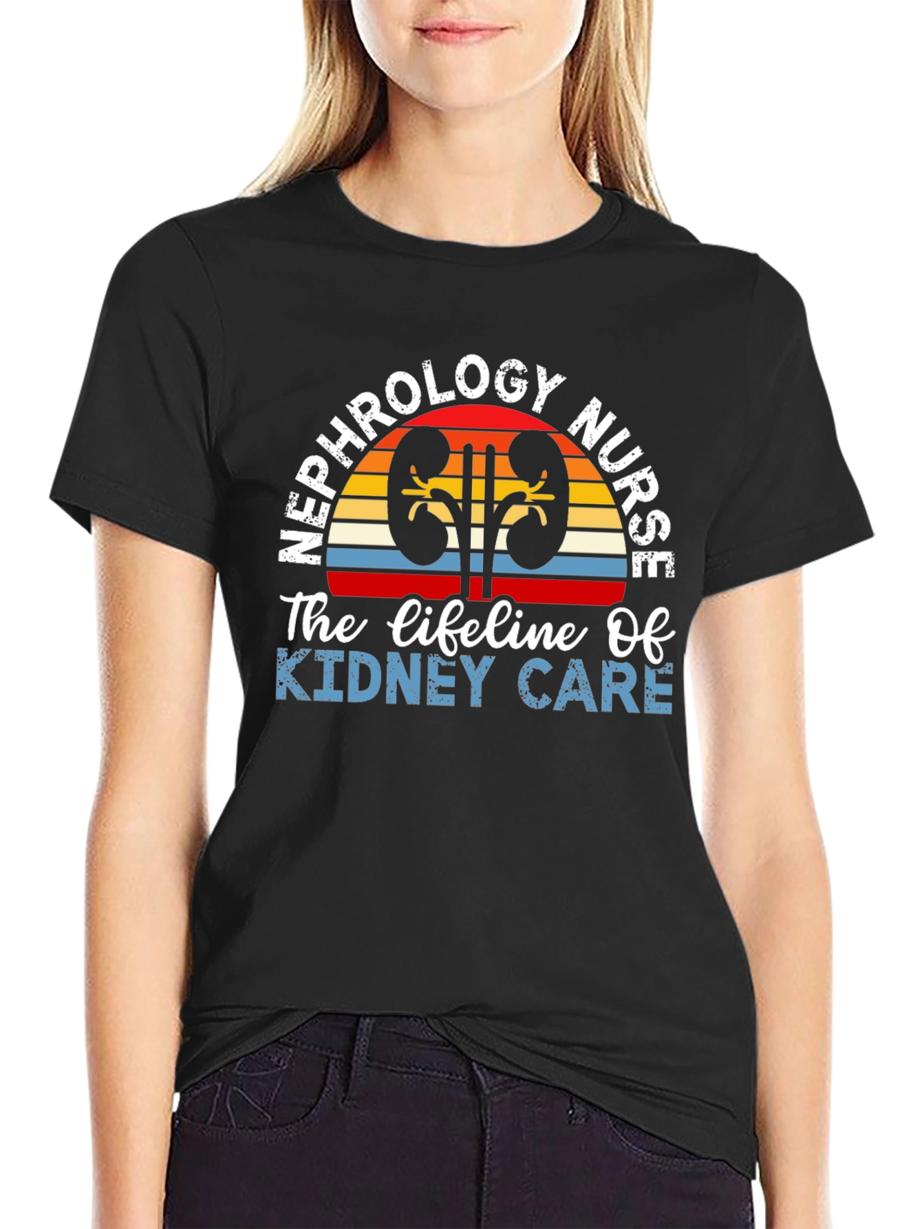 Nephrology Nurse Kidney Care T-Shirt