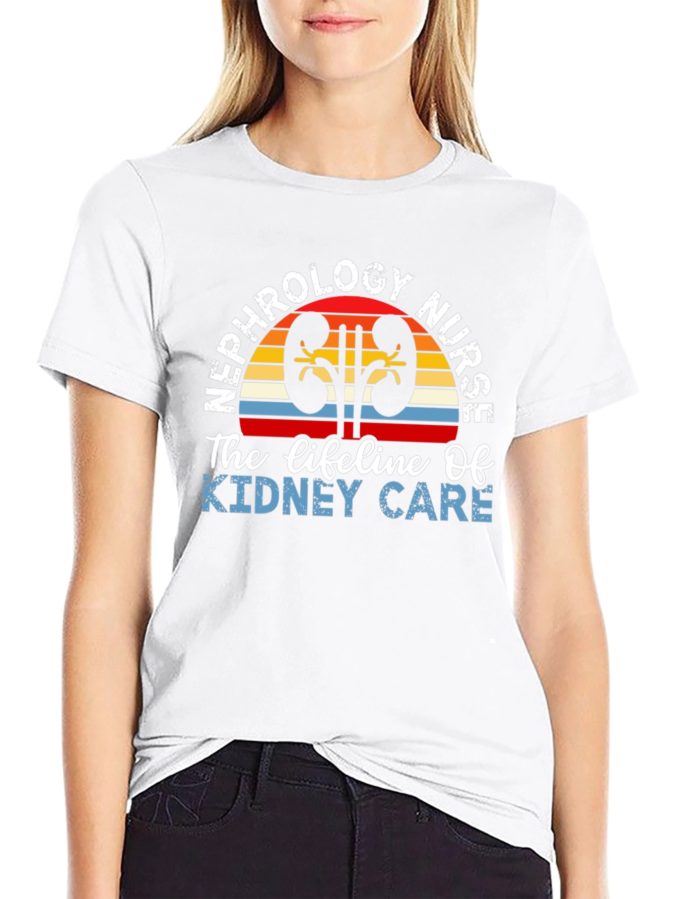 Nephrology Nurse Kidney Care T-Shirt