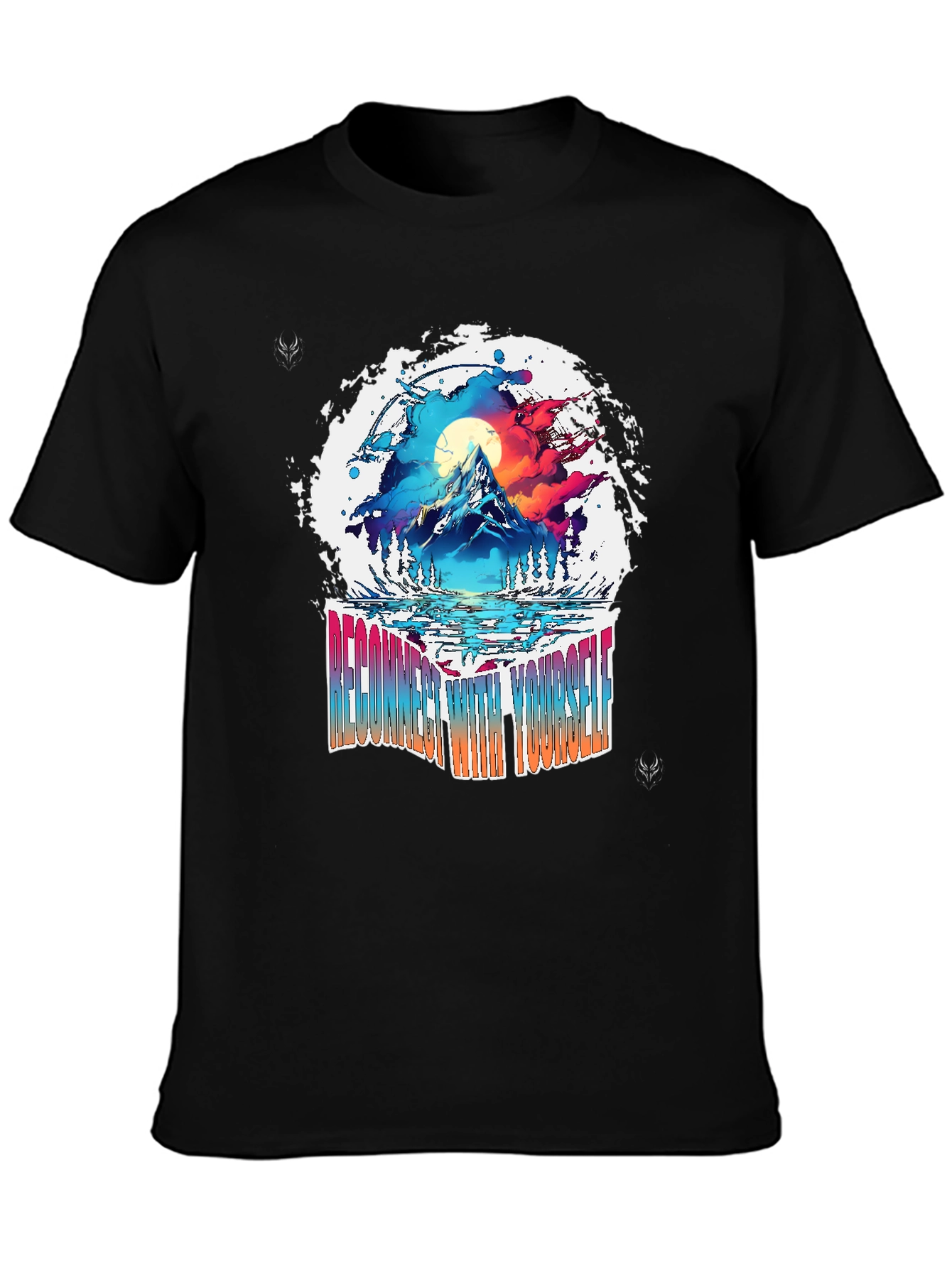 Reconnect With Yourself Black T-Shirt