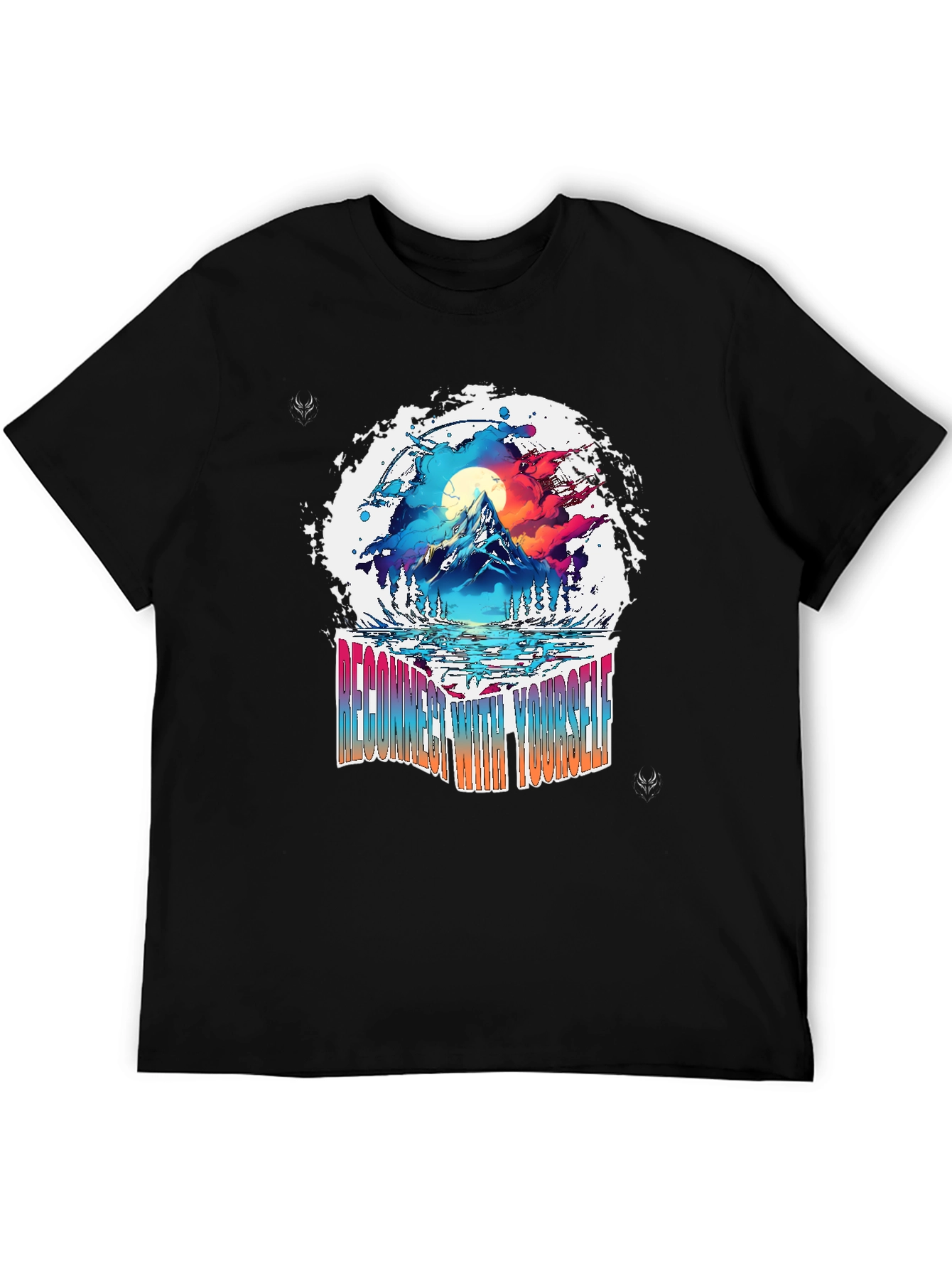 Reconnect With Yourself Black T-Shirt
