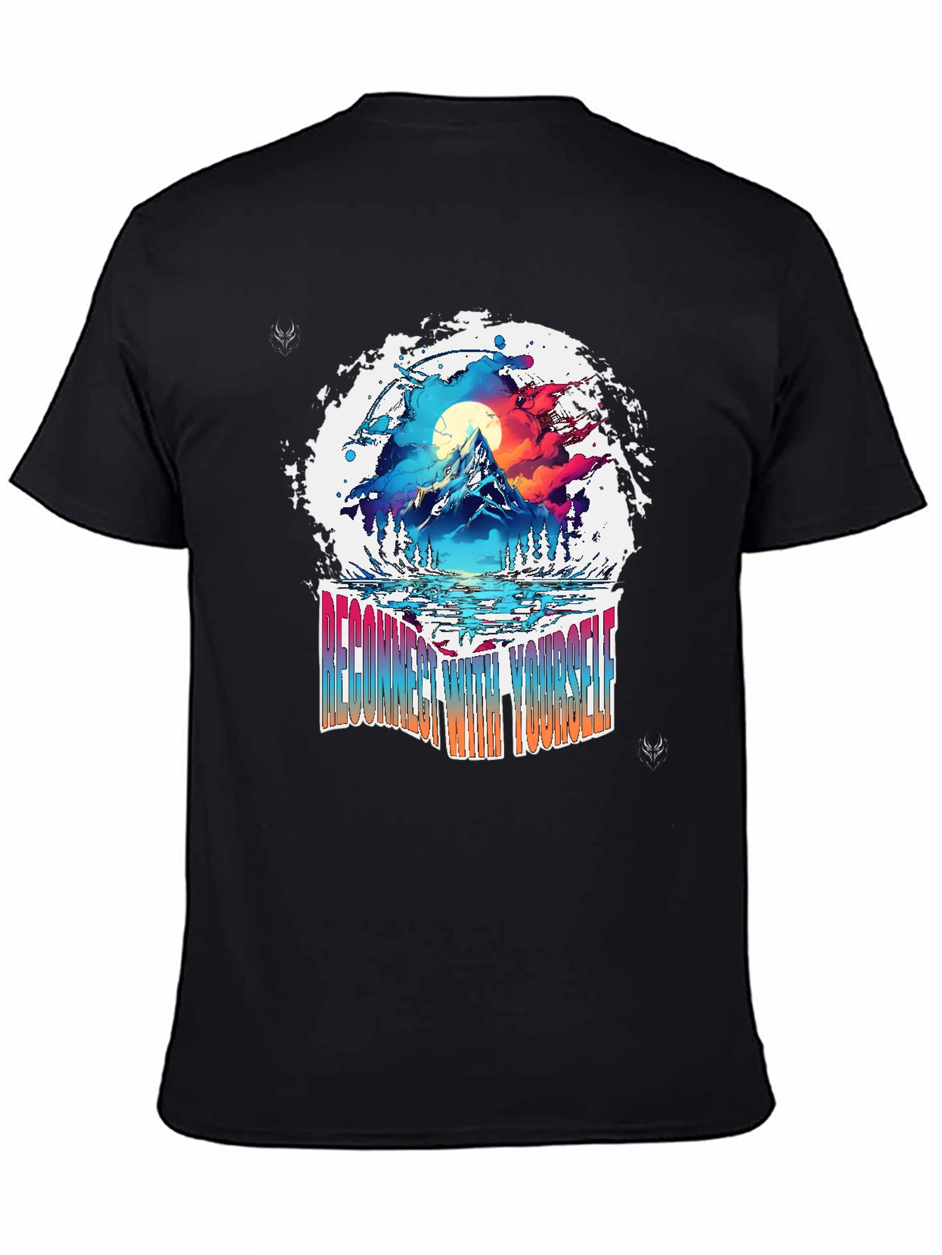 Reconnect With Yourself Black T-Shirt