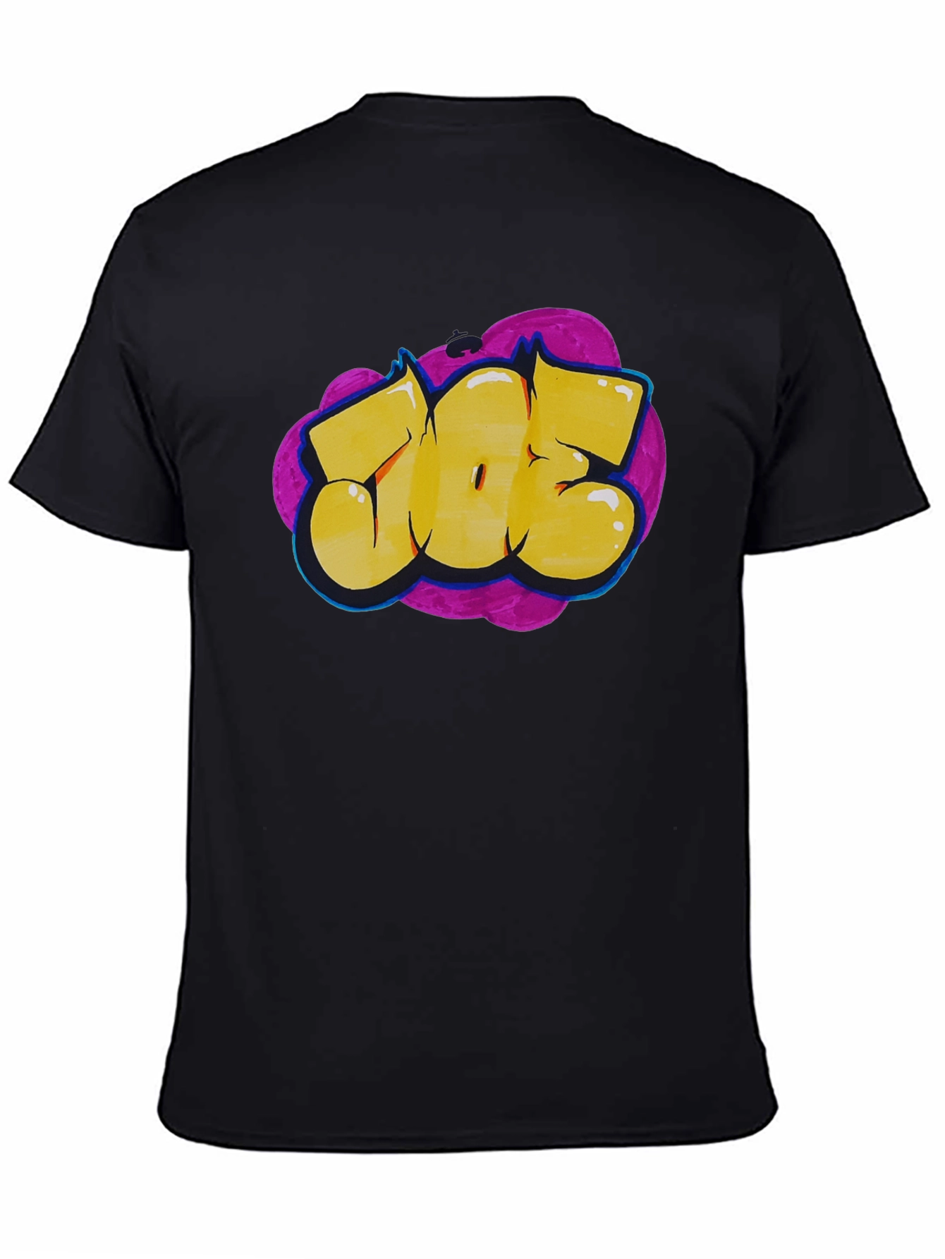 Graffiti Style Graphic Tee - Bold Statement T-Shirt