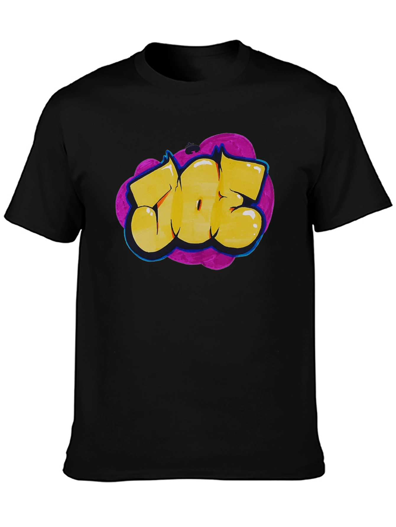 Graffiti Style Graphic Tee - Bold Statement T-Shirt