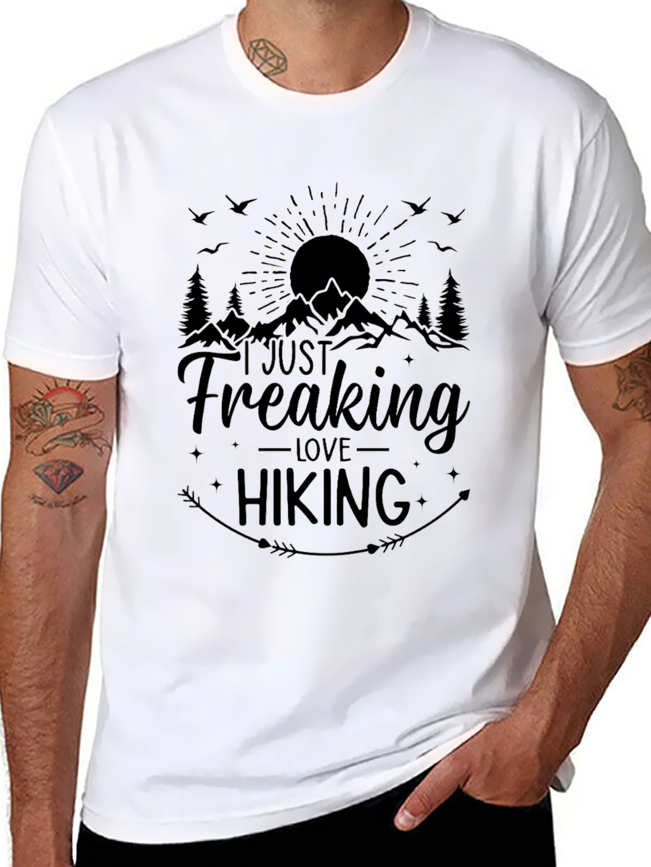 Freaking Love Hiking T-Shirt - Outdoor Adventure