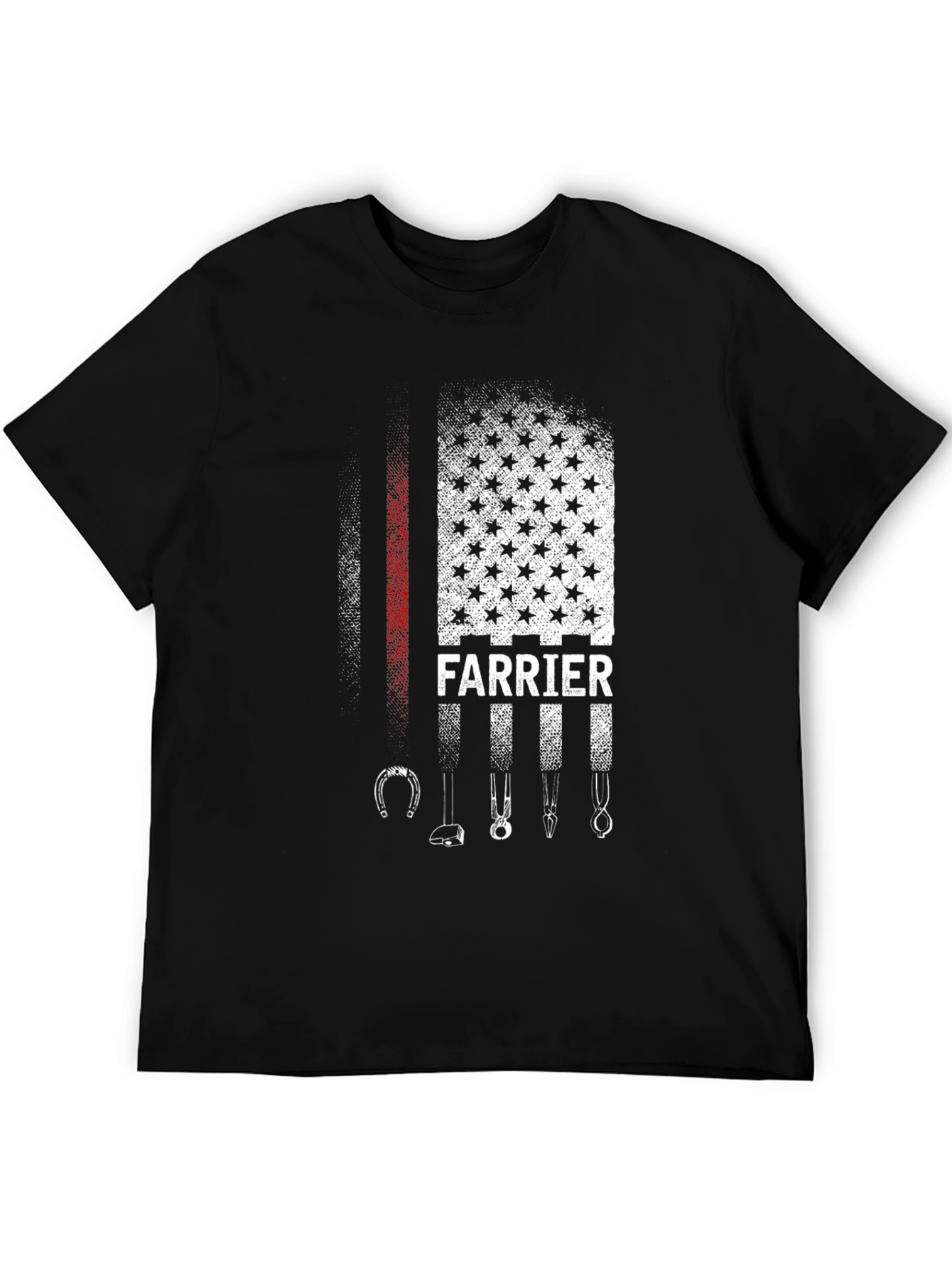 Farrier American Flag Graphic T-Shirt