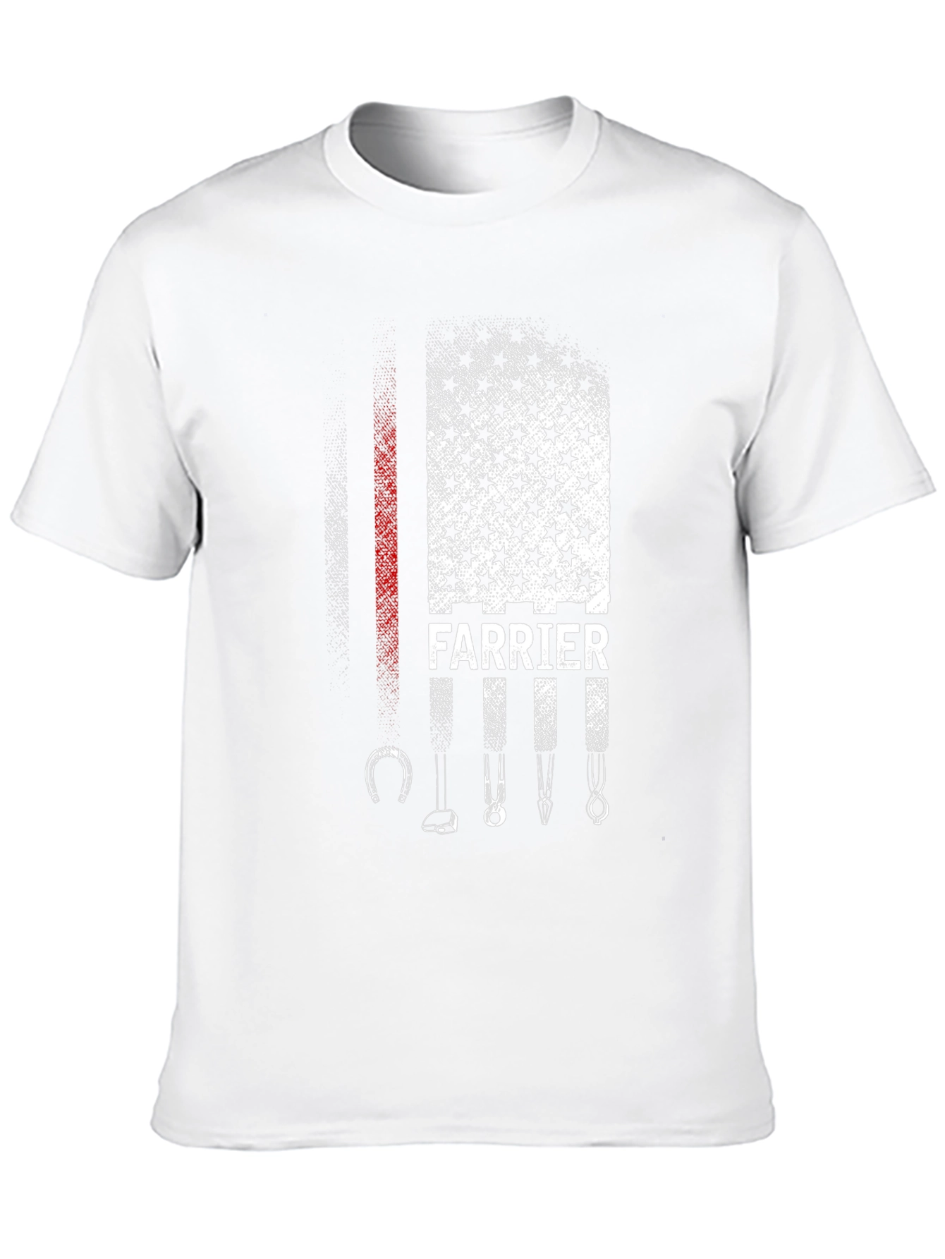 Farrier American Flag Graphic T-Shirt