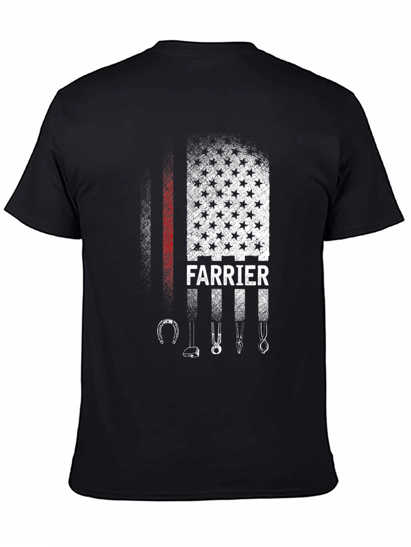 Farrier American Flag Graphic T-Shirt