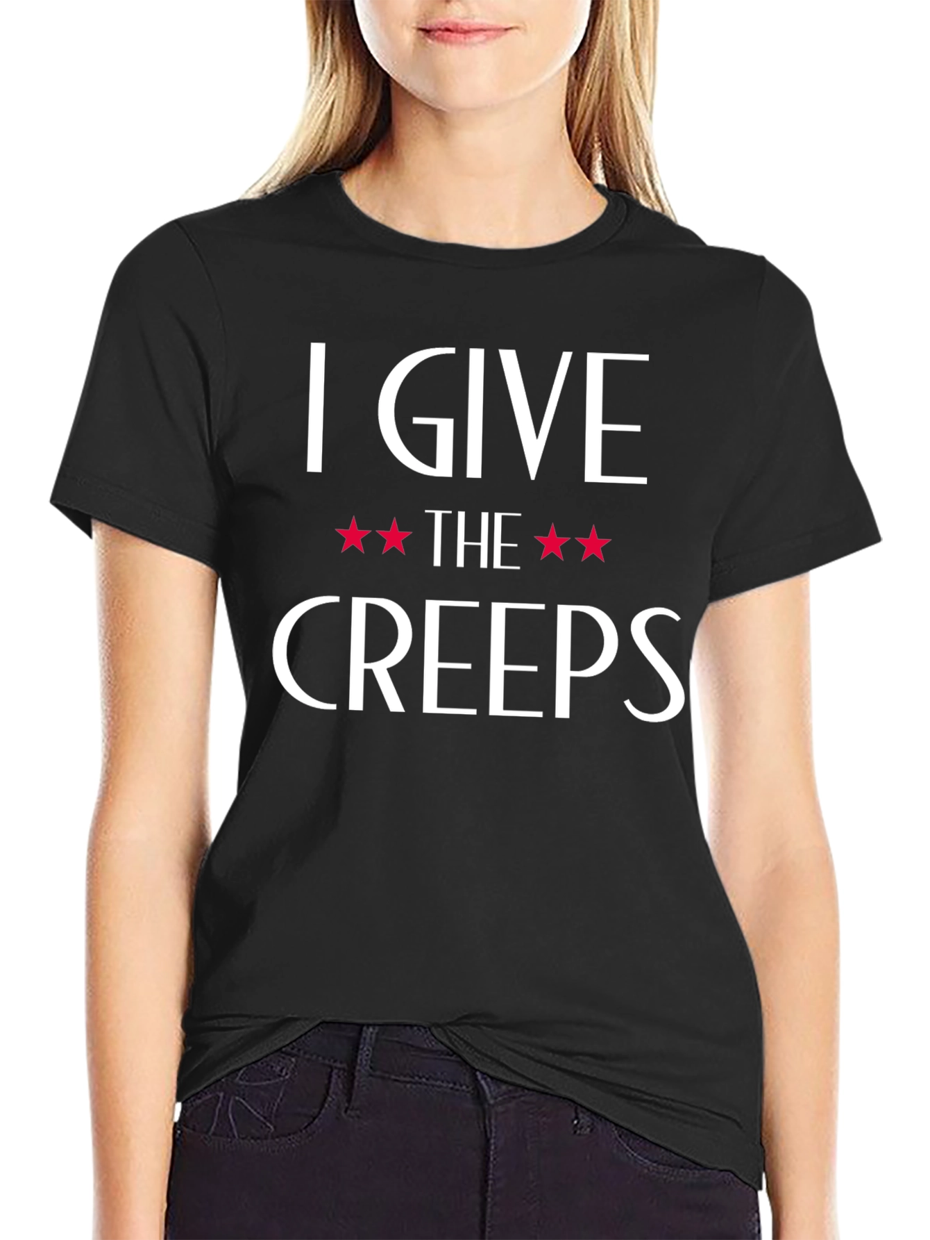 I Give the Creeps T-Shirt - Funny Graphic Tee