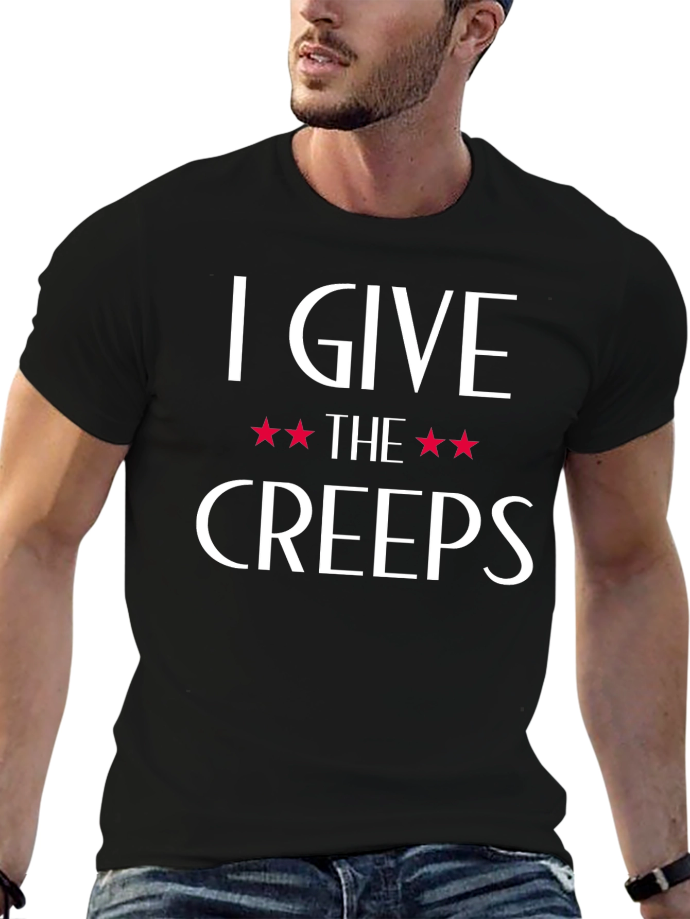 I Give the Creeps T-Shirt - Funny Graphic Tee