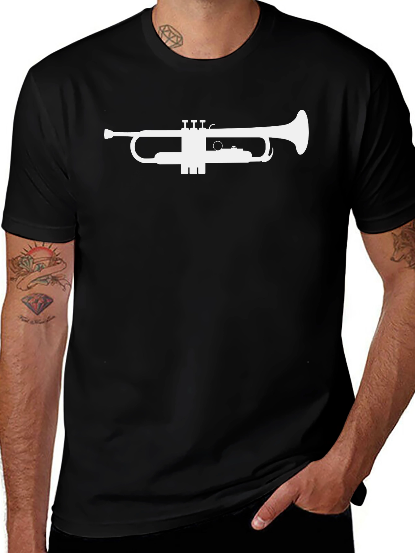 Trumpet T-Shirt - Music Lover Tee