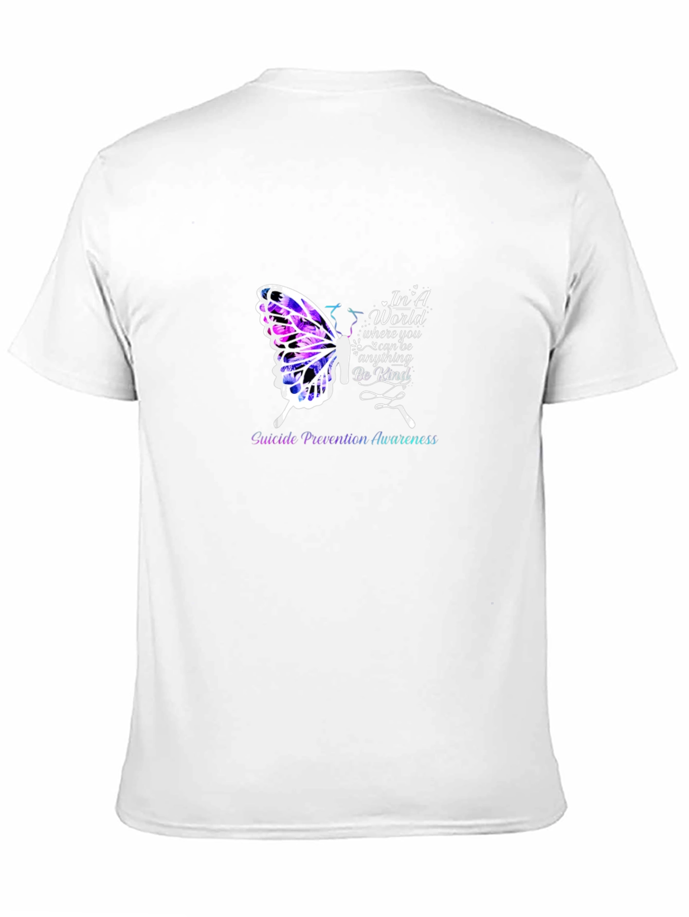 Suicide Prevention Butterfly Graphic Tee