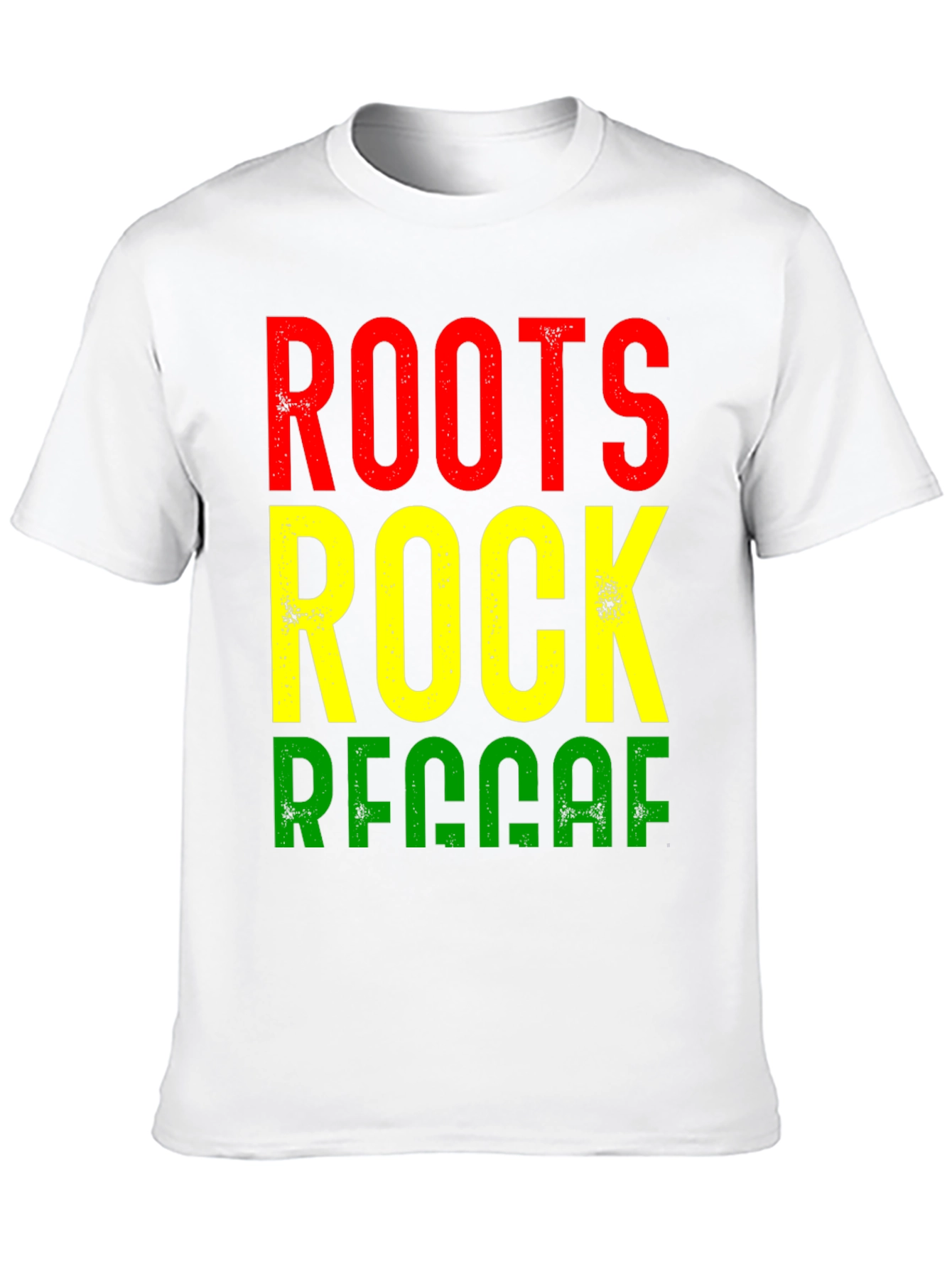 Roots Rock Reggae Black T-Shirt