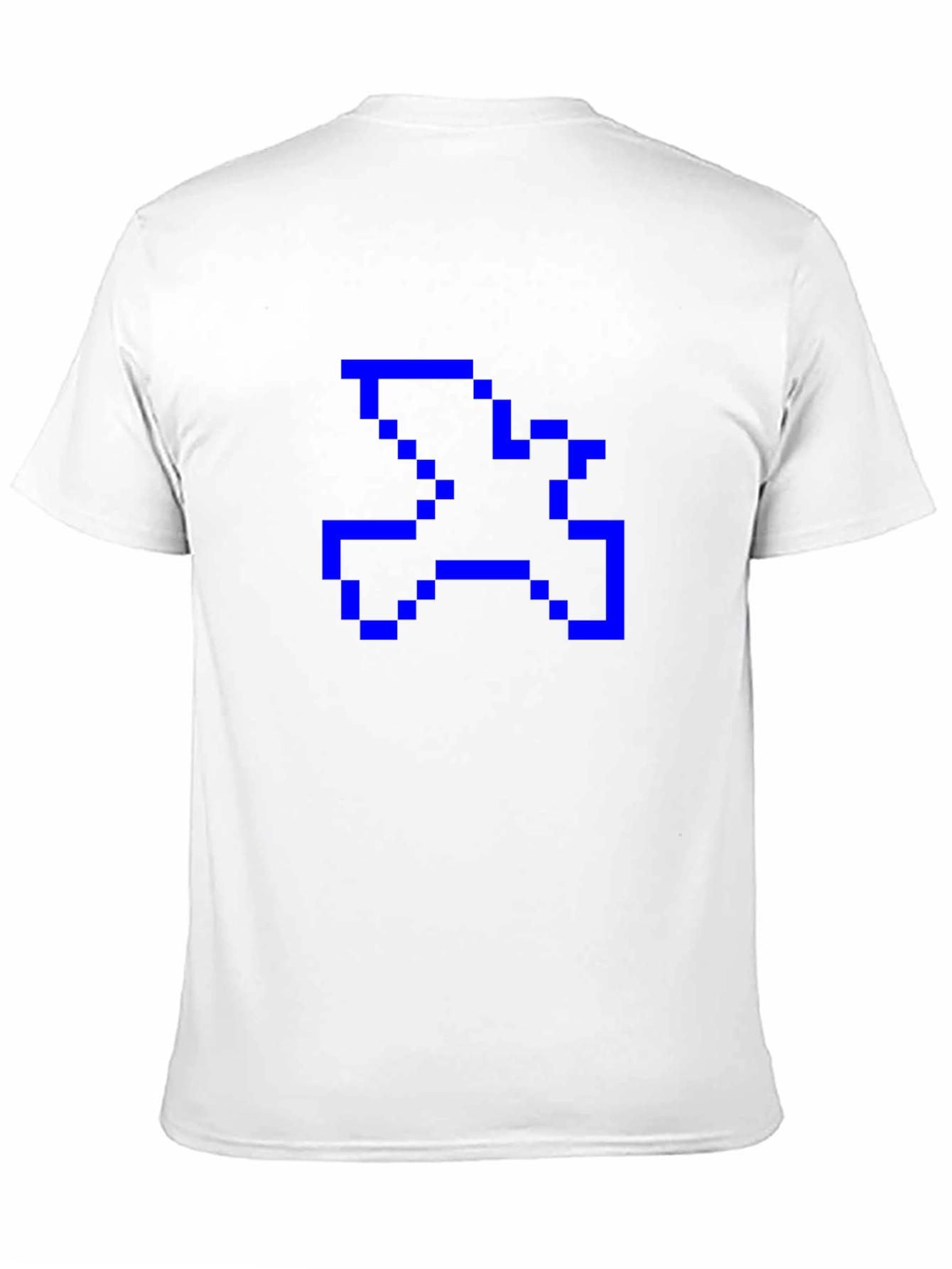 Pixel Art Dove Graphic Tee - Black T-Shirt