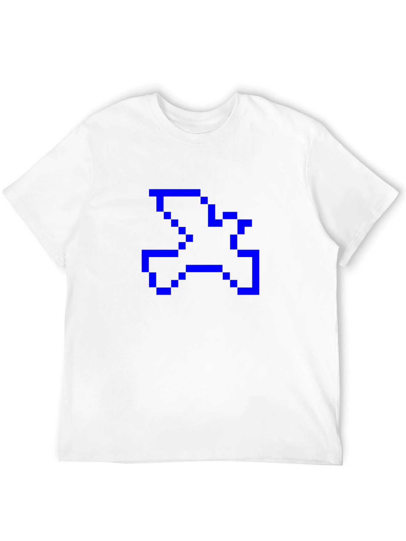 Pixel Art Dove Graphic Tee - Black T-Shirt