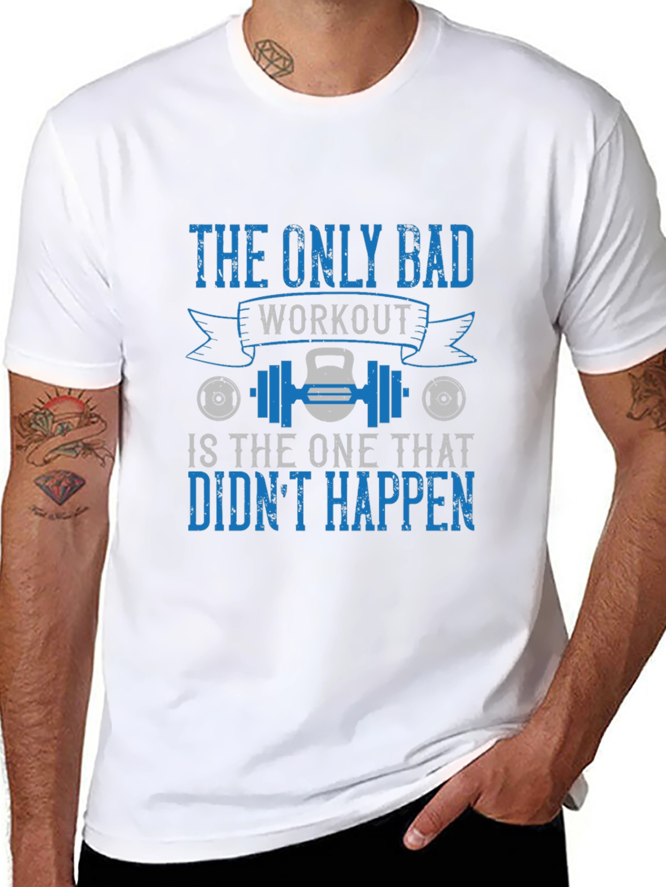 Workout Motivation Graphic Tee for Fitness Lovers