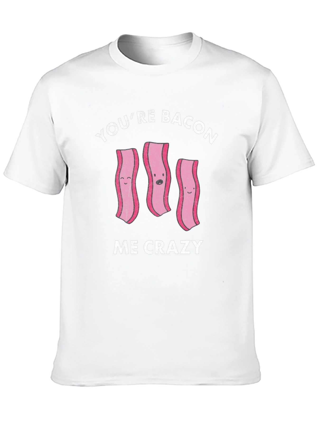 Bacon Me Crazy Black T-Shirt