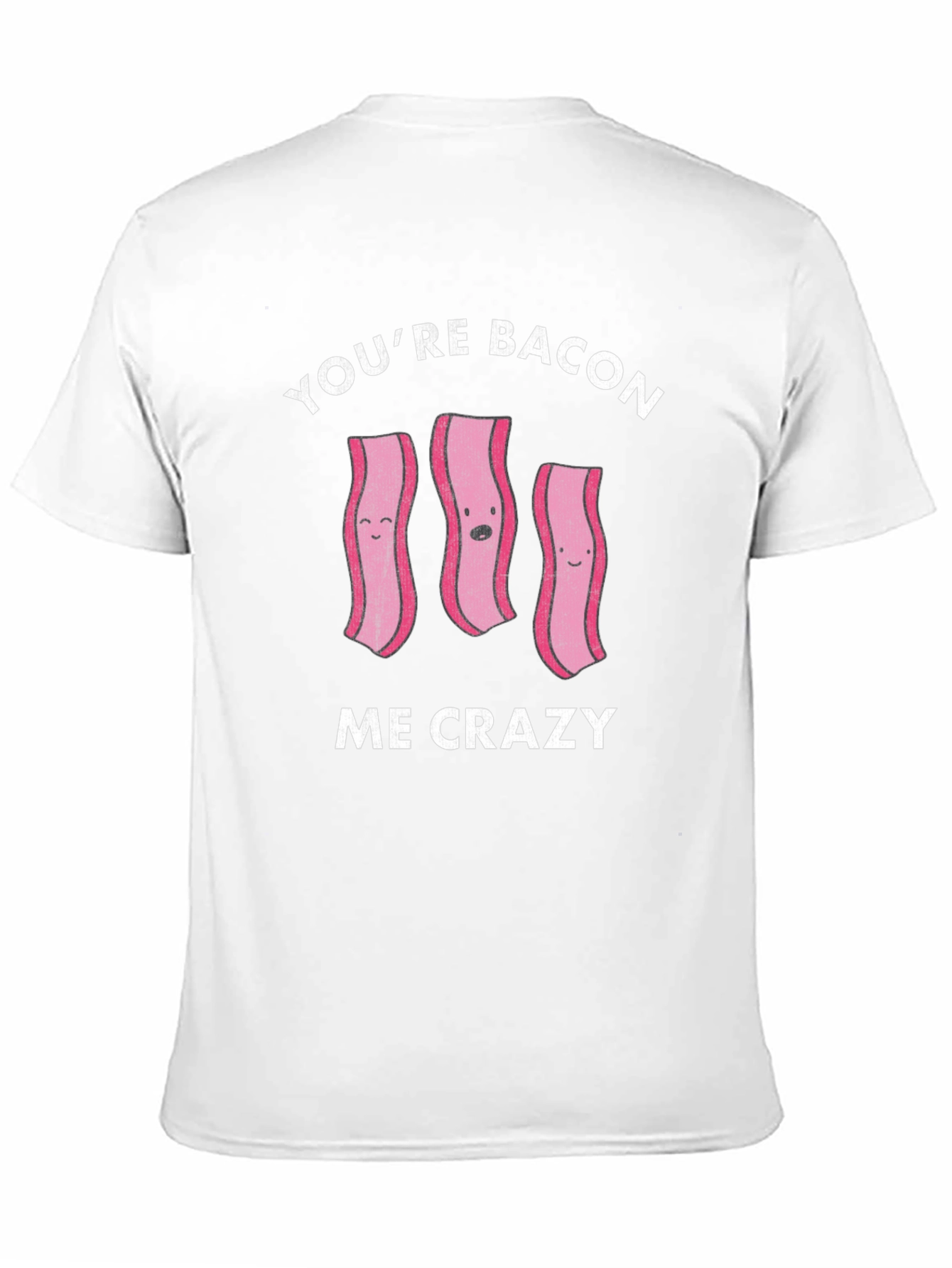 Bacon Me Crazy Black T-Shirt