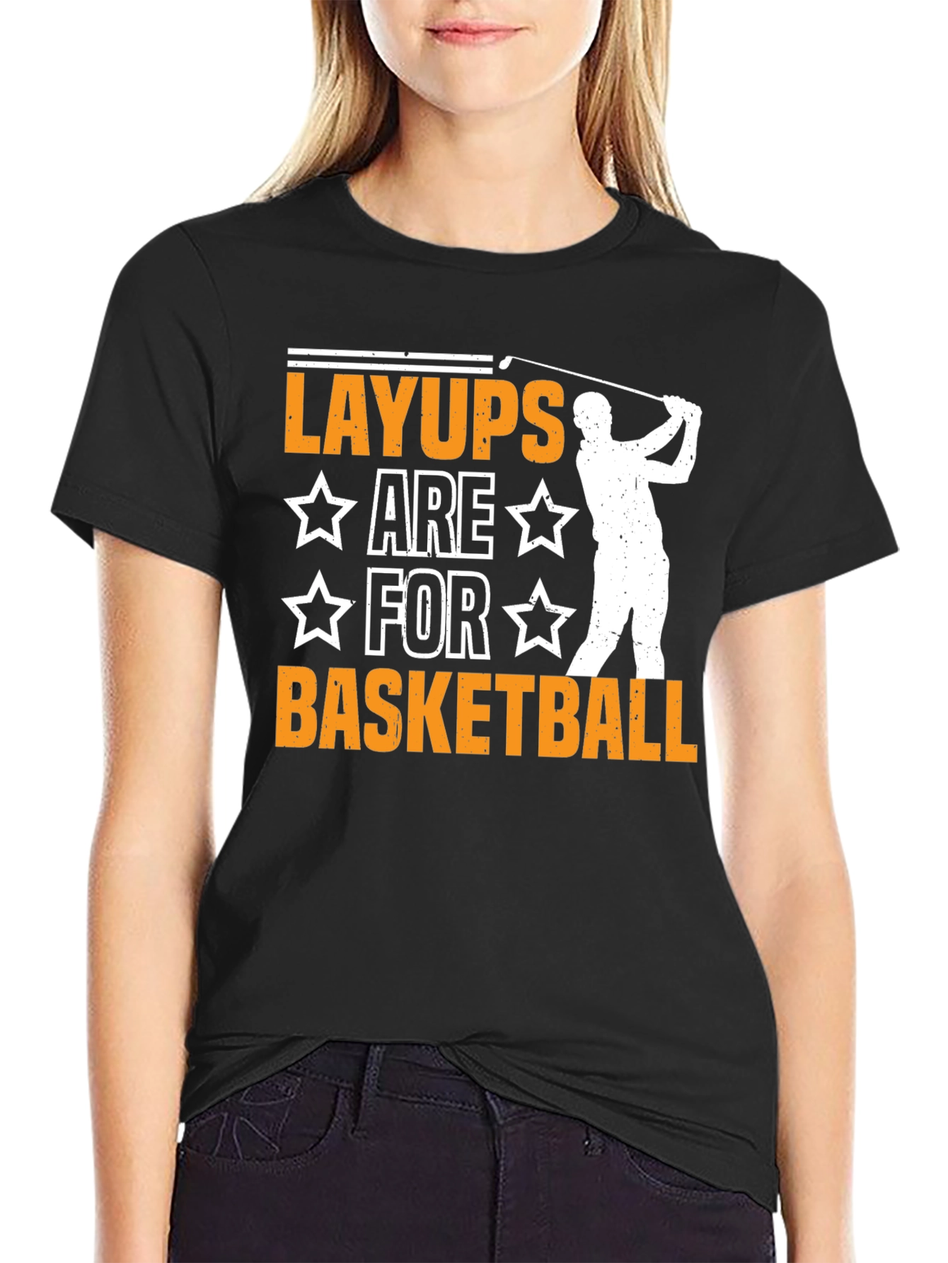 Layups are for Basketball Graphic Tee