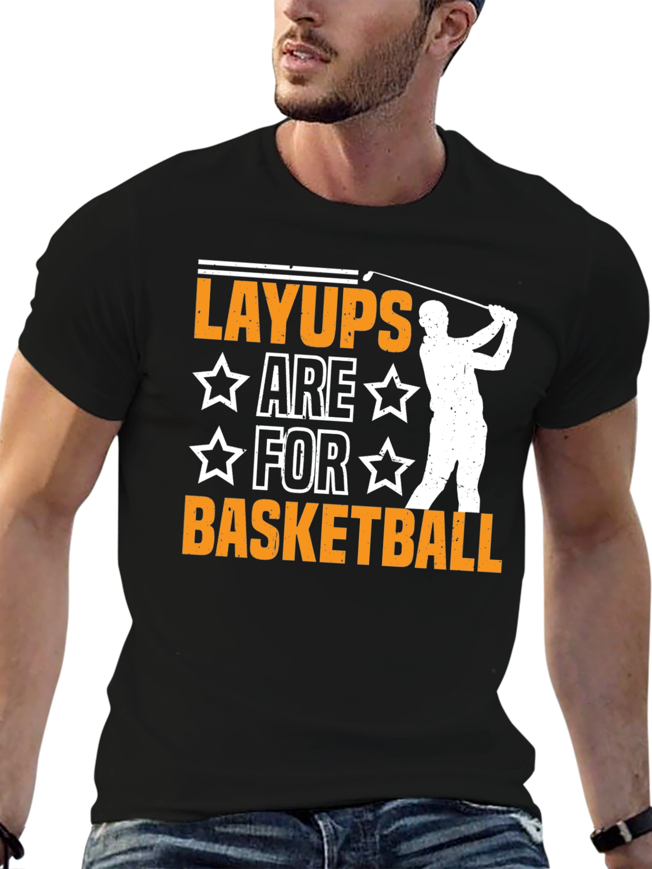 Layups are for Basketball Graphic Tee