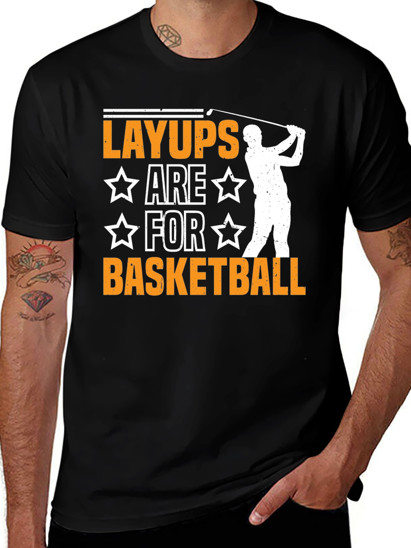 Layups are for Basketball Graphic Tee