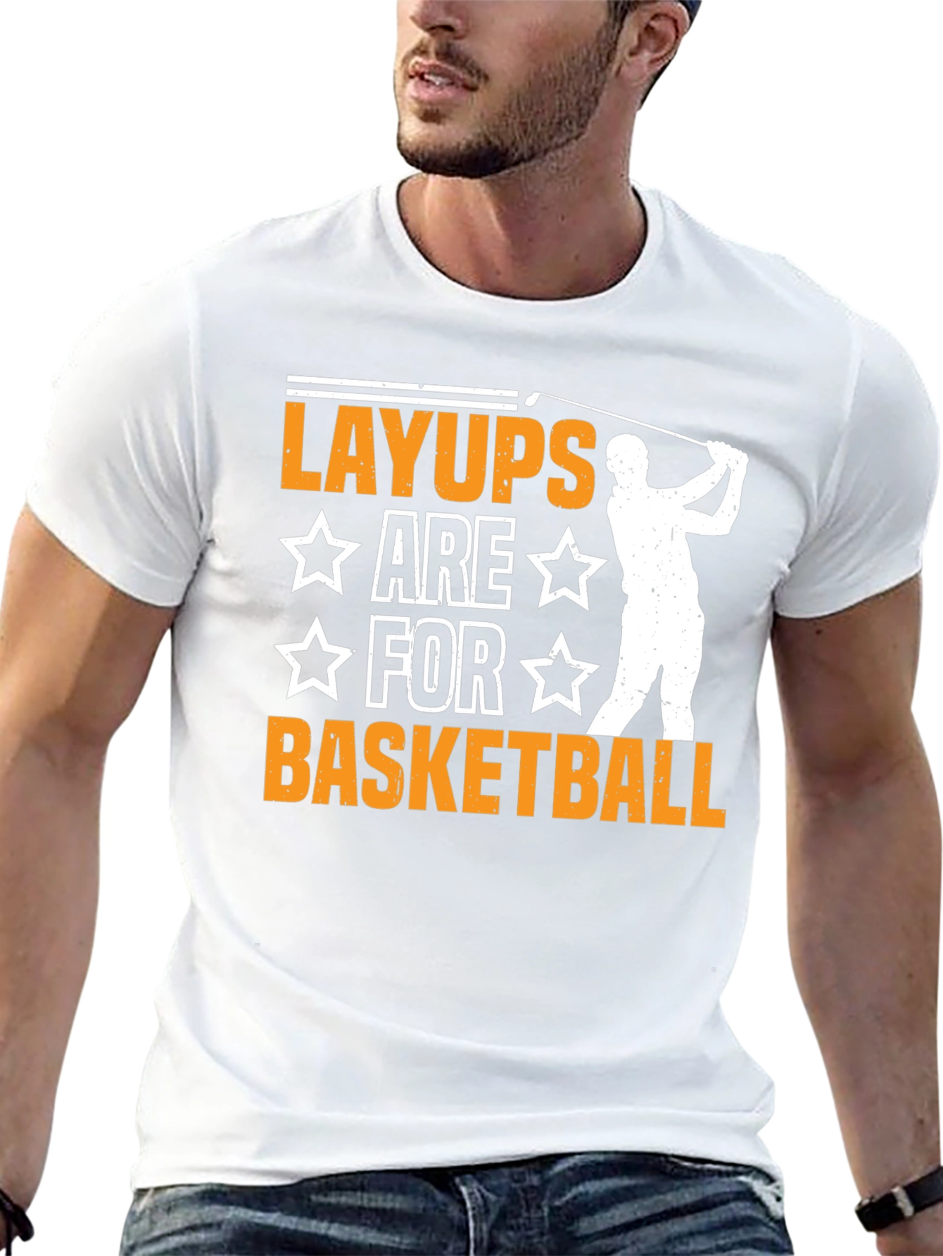 Layups are for Basketball Graphic Tee