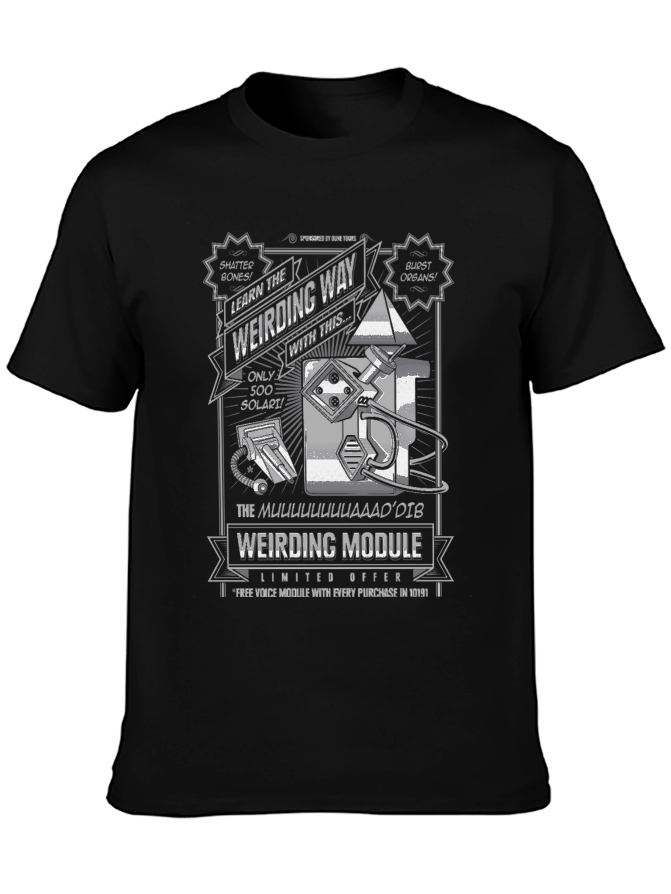 Weirding Module T-Shirt - Sci-Fi Design