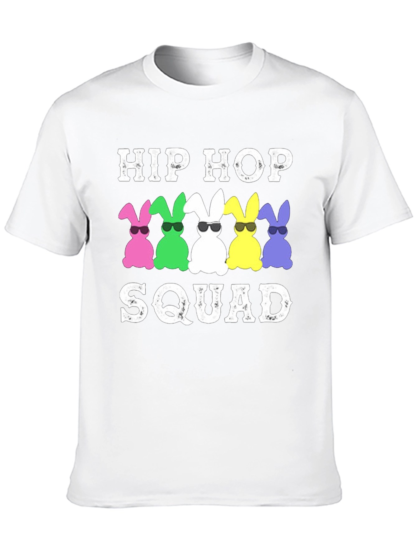 Hip Hop Easter Bunny Squad T-Shirt