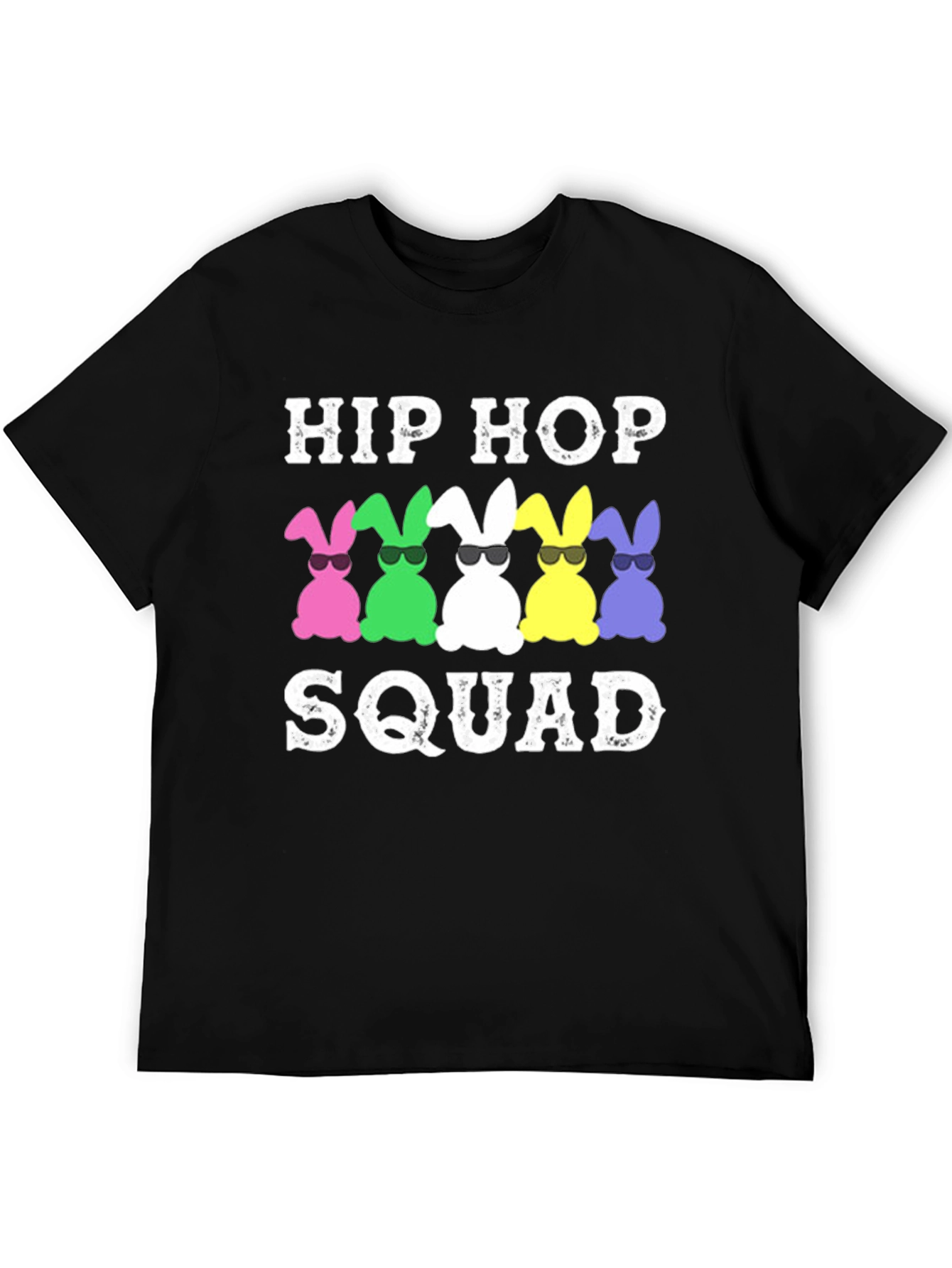 Hip Hop Easter Bunny Squad T-Shirt