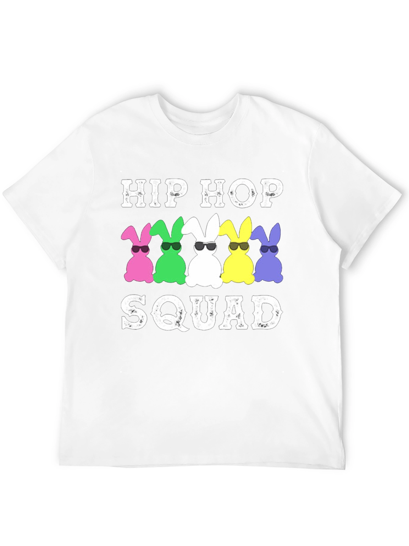 Hip Hop Easter Bunny Squad T-Shirt
