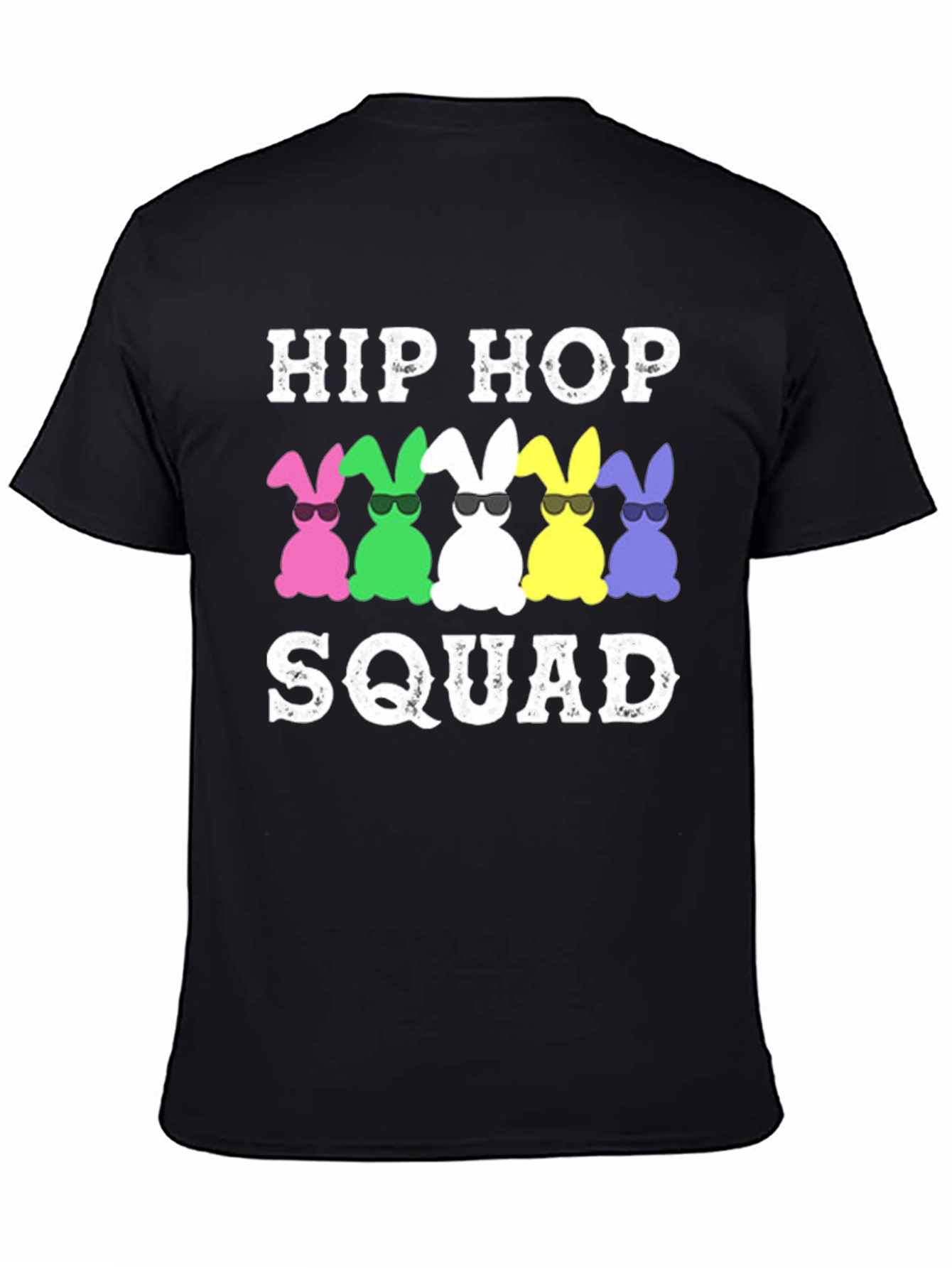 Hip Hop Easter Bunny Squad T-Shirt
