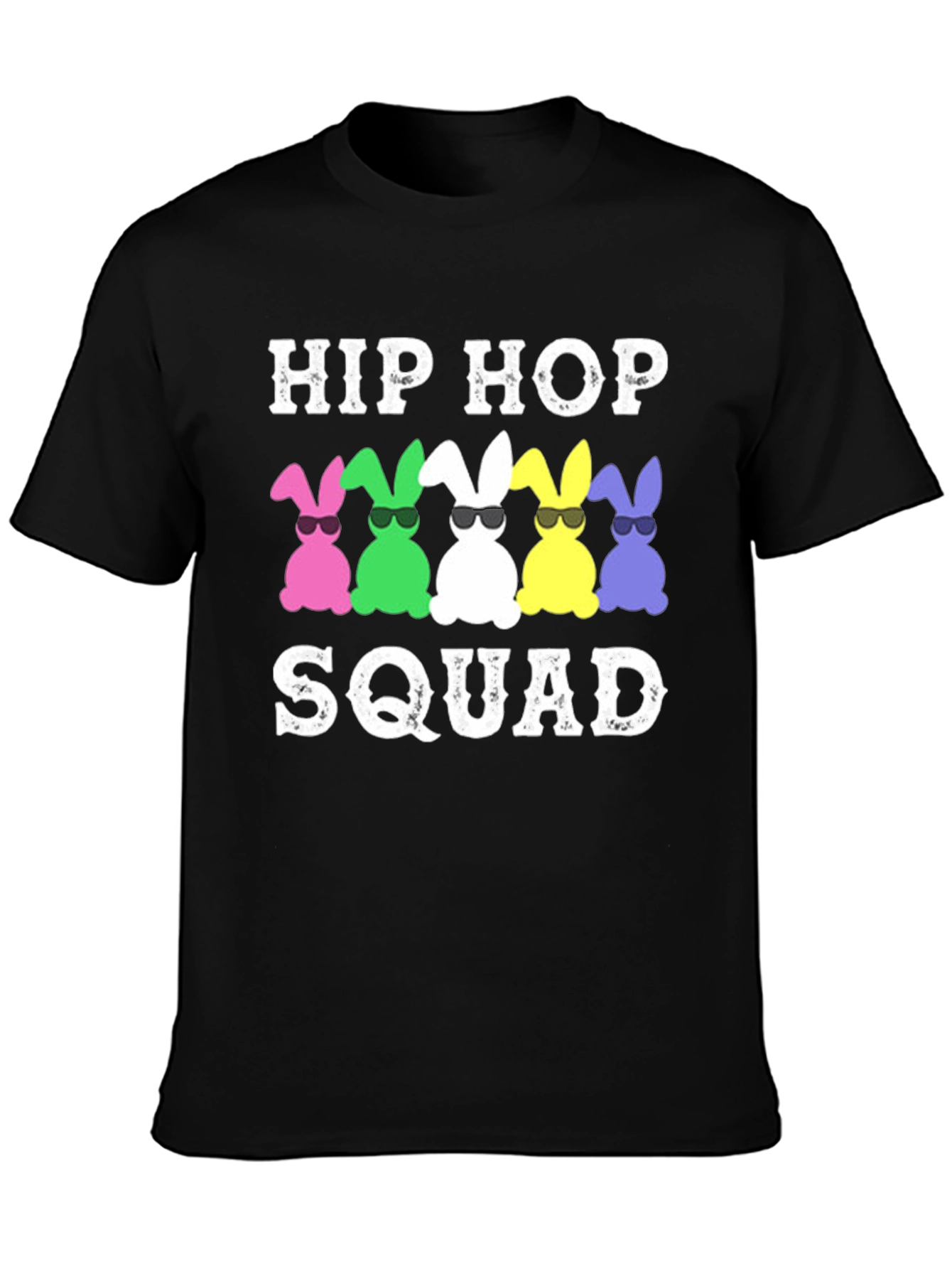 Hip Hop Easter Bunny Squad T-Shirt