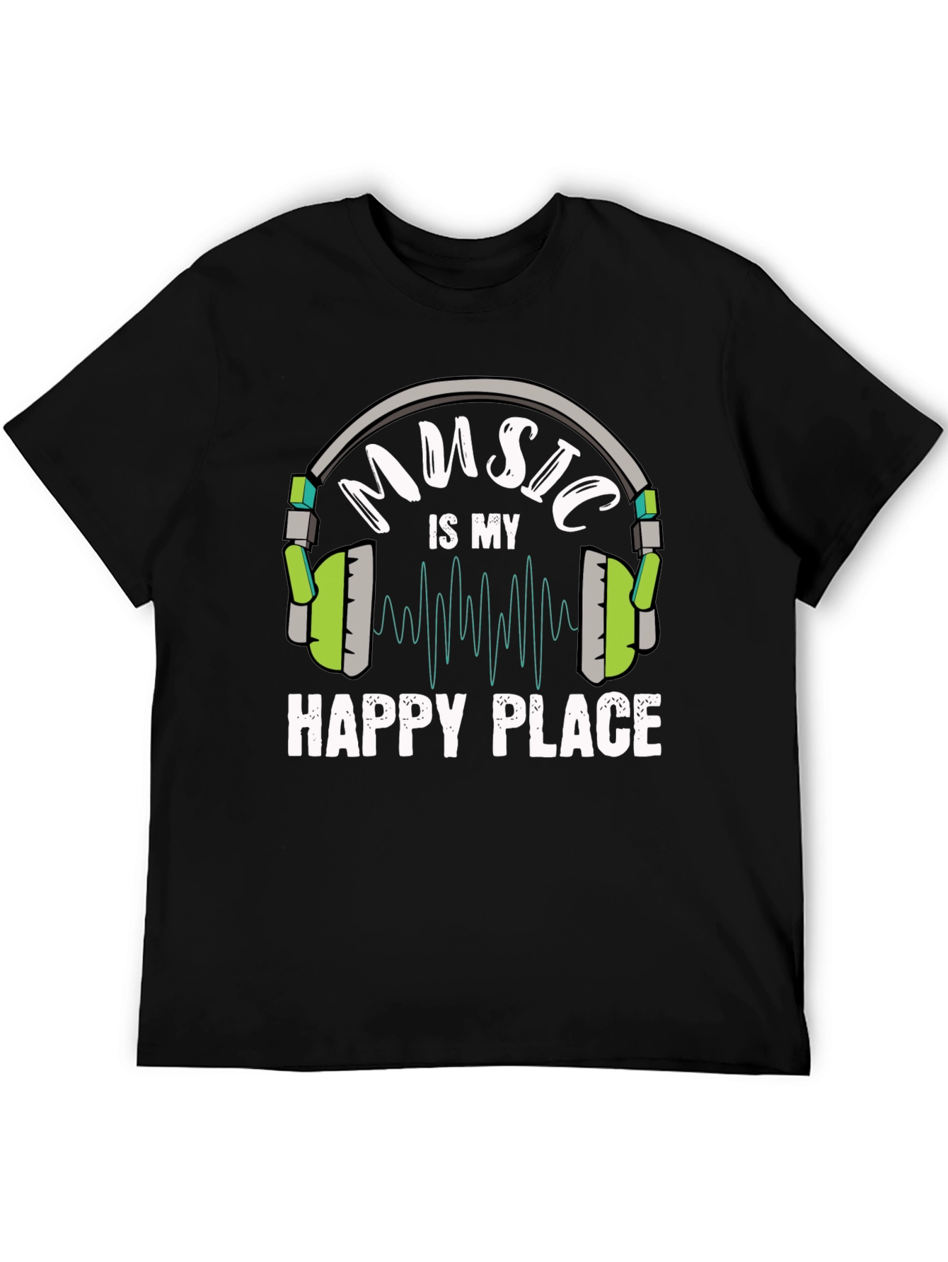 Music is My Happy Place T-Shirt