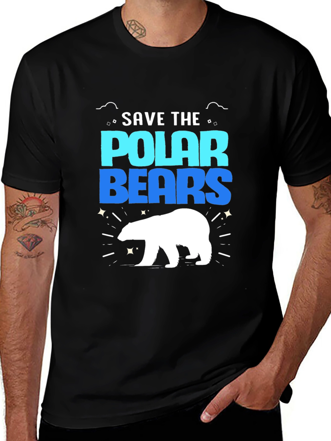 Save the Polar Bears Graphic Tee