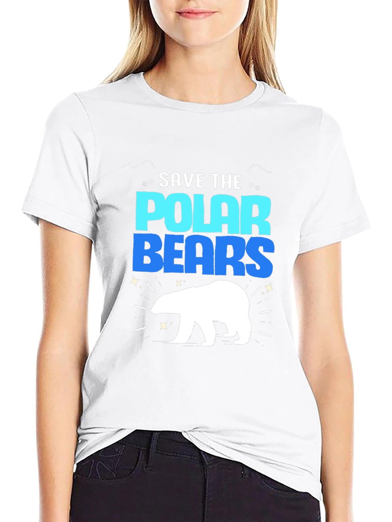 Save the Polar Bears Graphic Tee