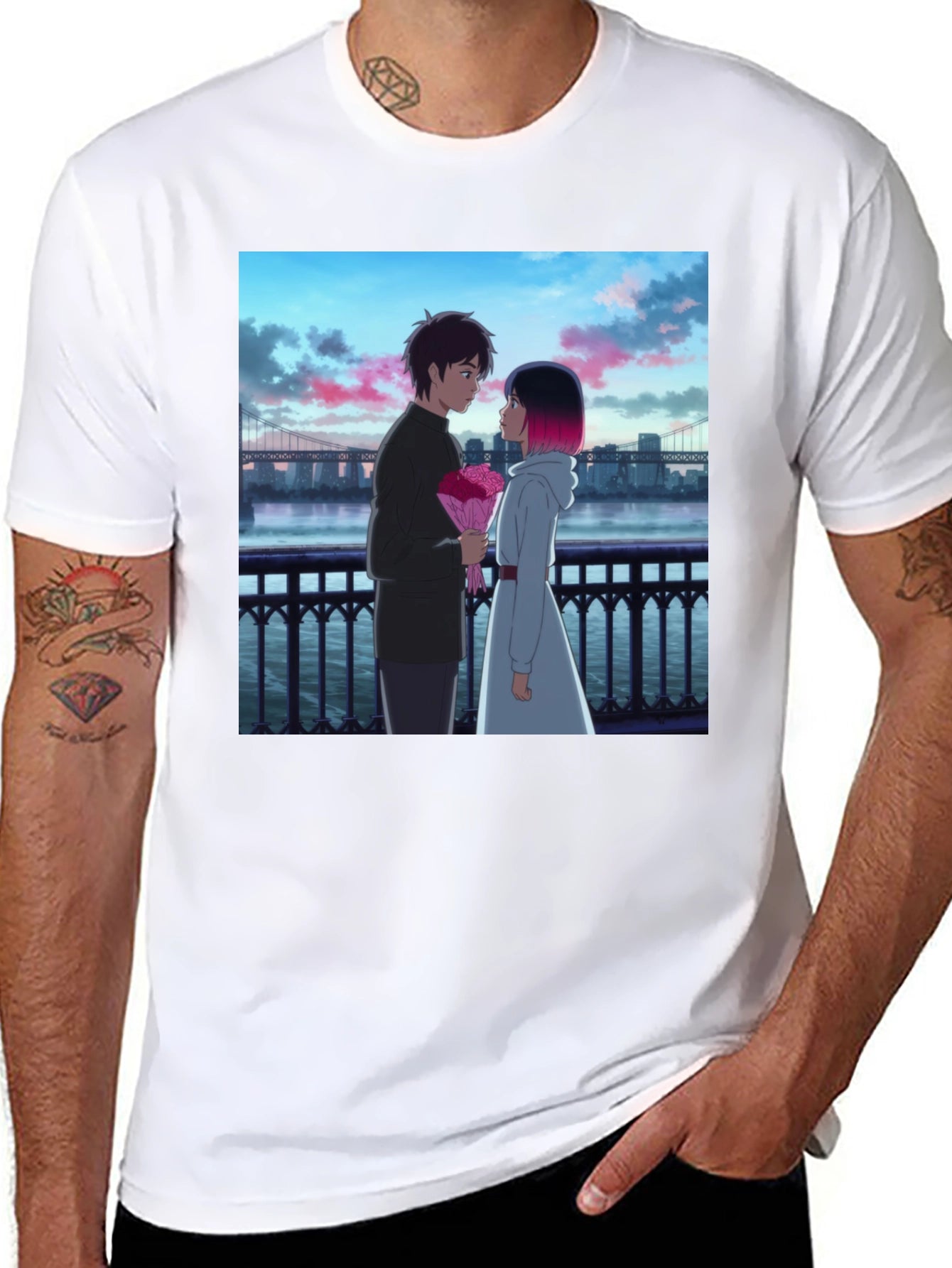 Anime Romance T-Shirt: Goodbye Don Glees! Design