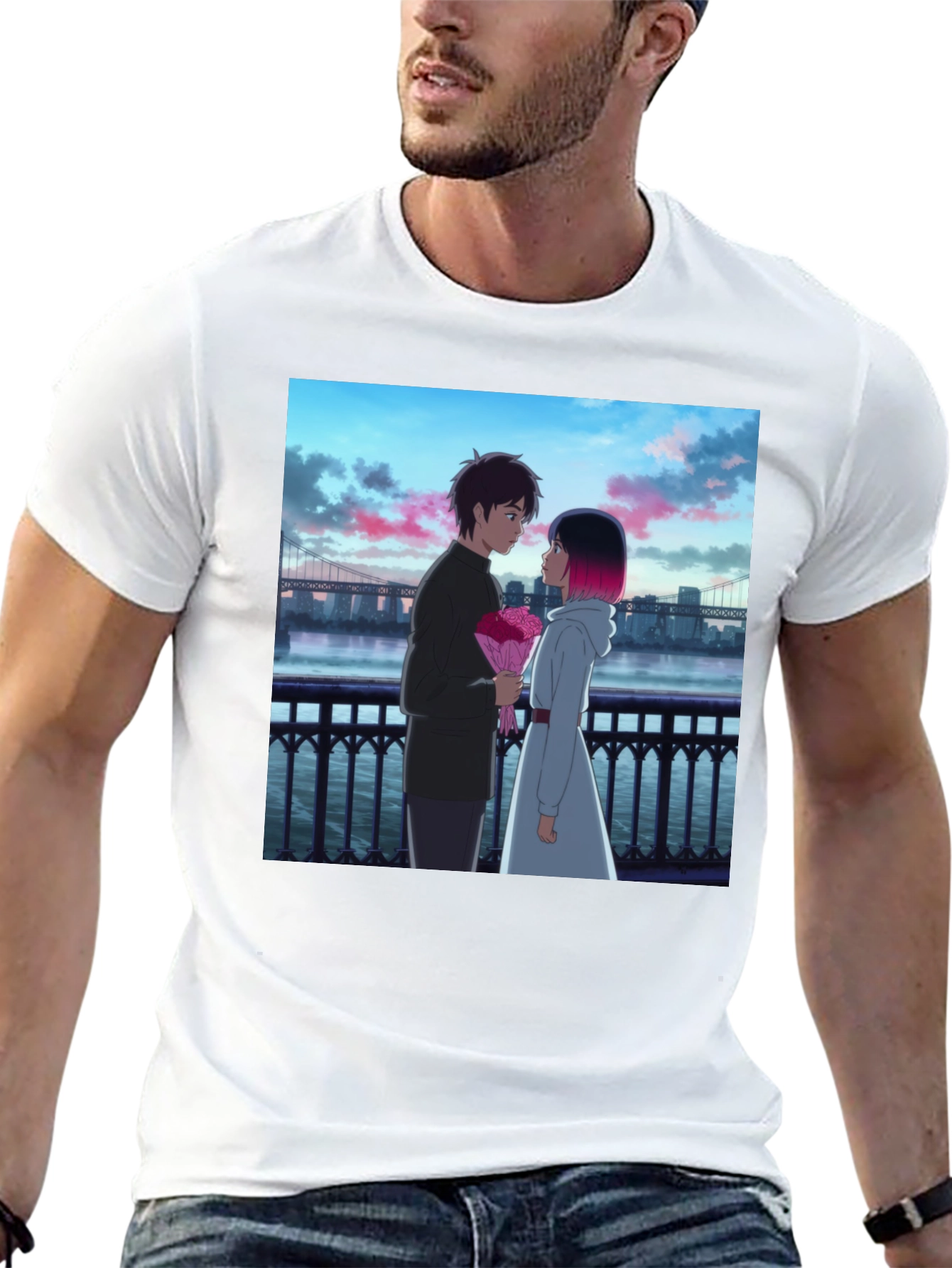 Anime Romance T-Shirt: Goodbye Don Glees! Design