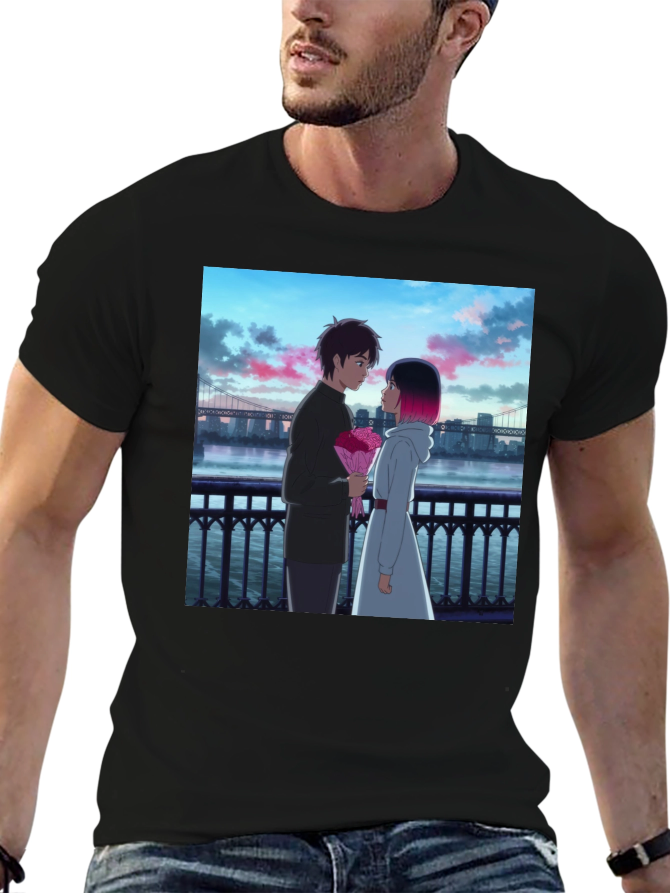 Anime Romance T-Shirt: Goodbye Don Glees! Design