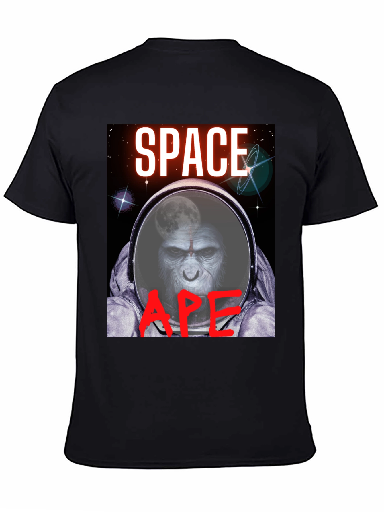 Space Ape T-Shirt - Unique Graphic Tee