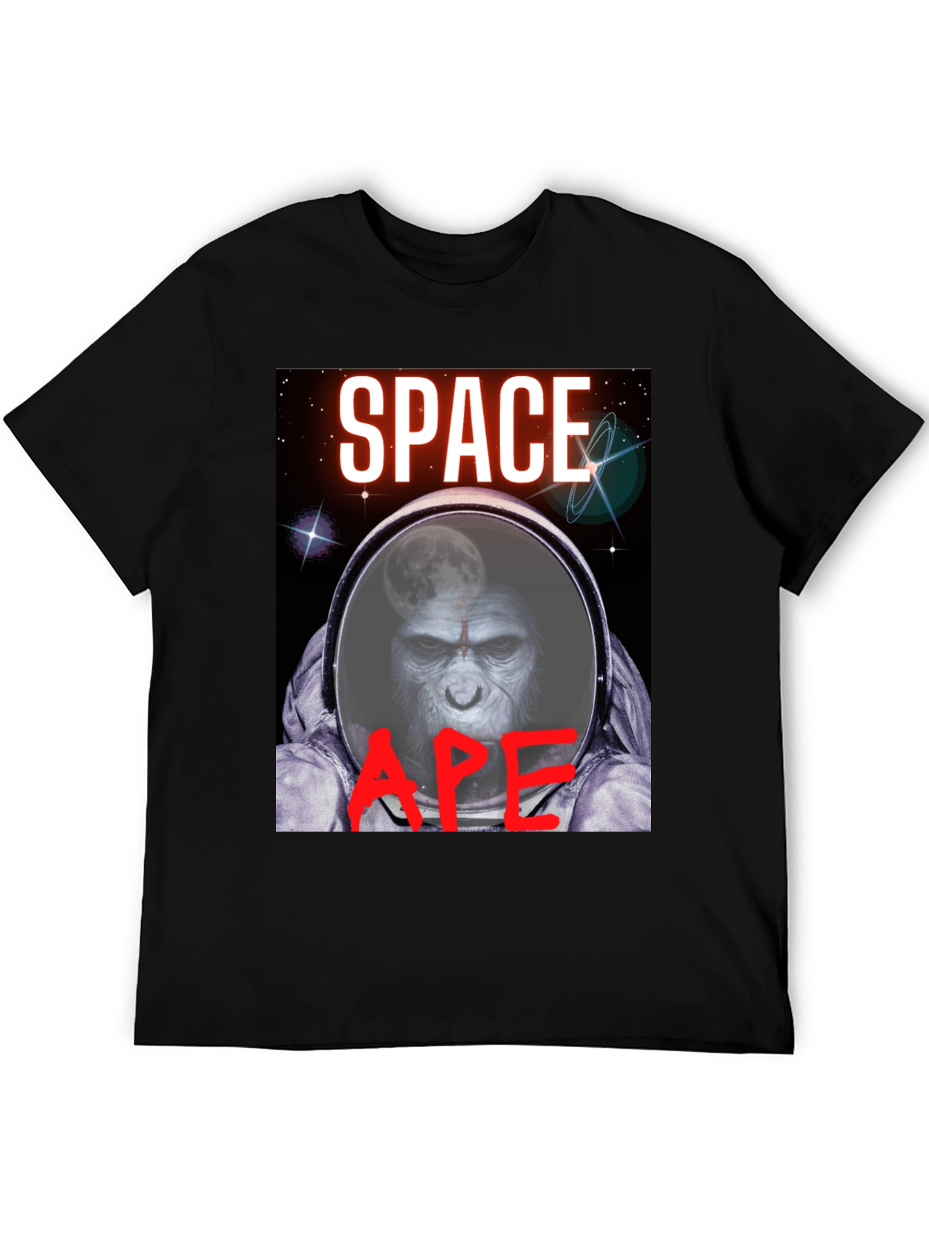 Space Ape T-Shirt - Unique Graphic Tee