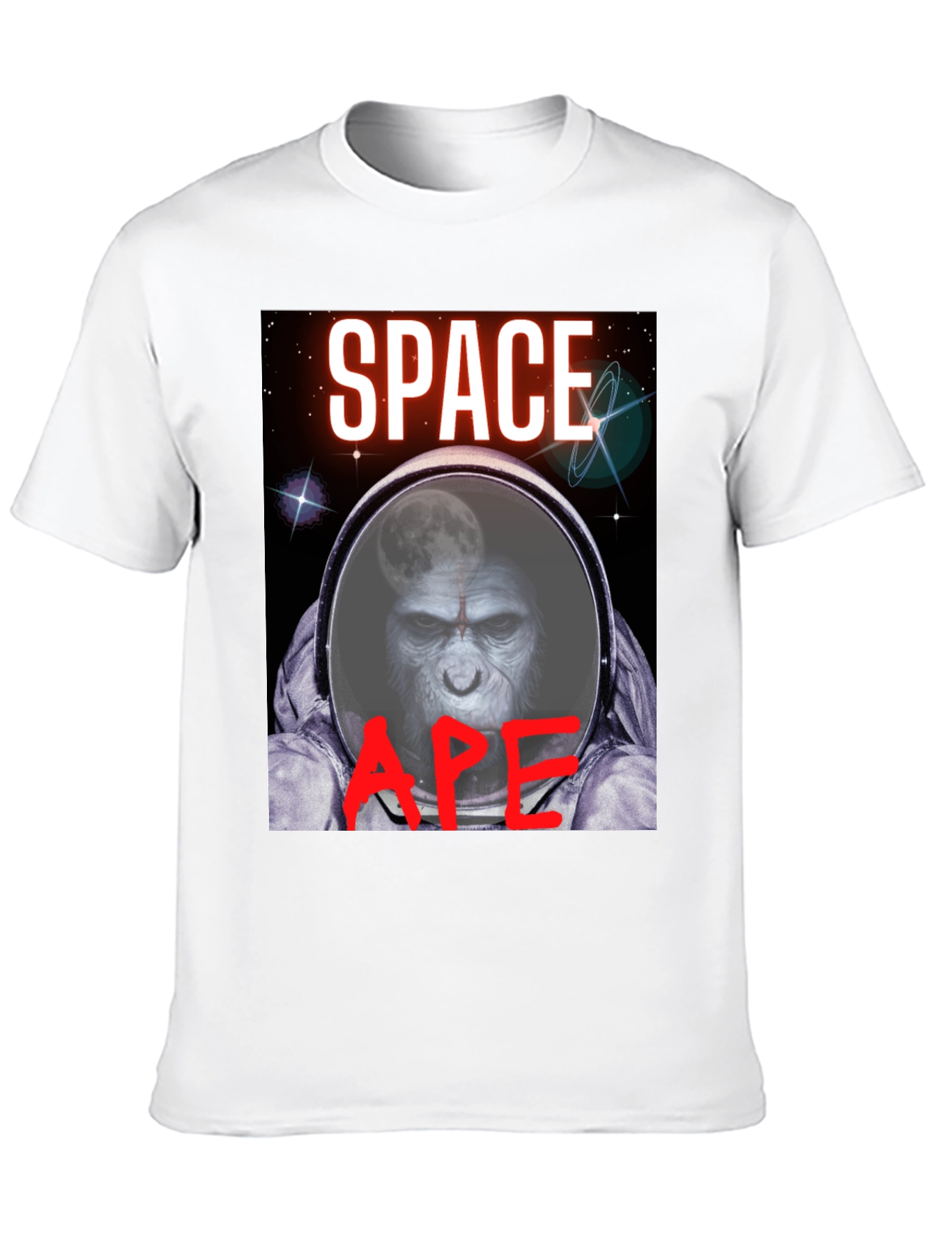 Space Ape T-Shirt - Unique Graphic Tee