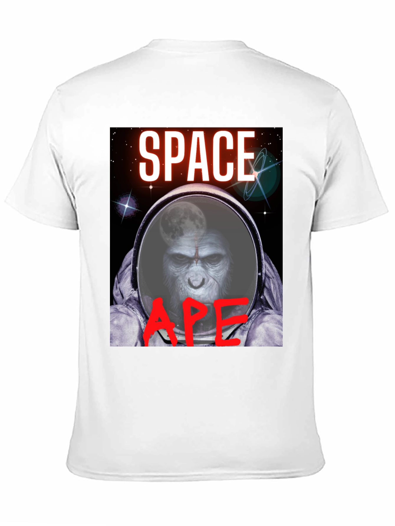 Space Ape T-Shirt - Unique Graphic Tee