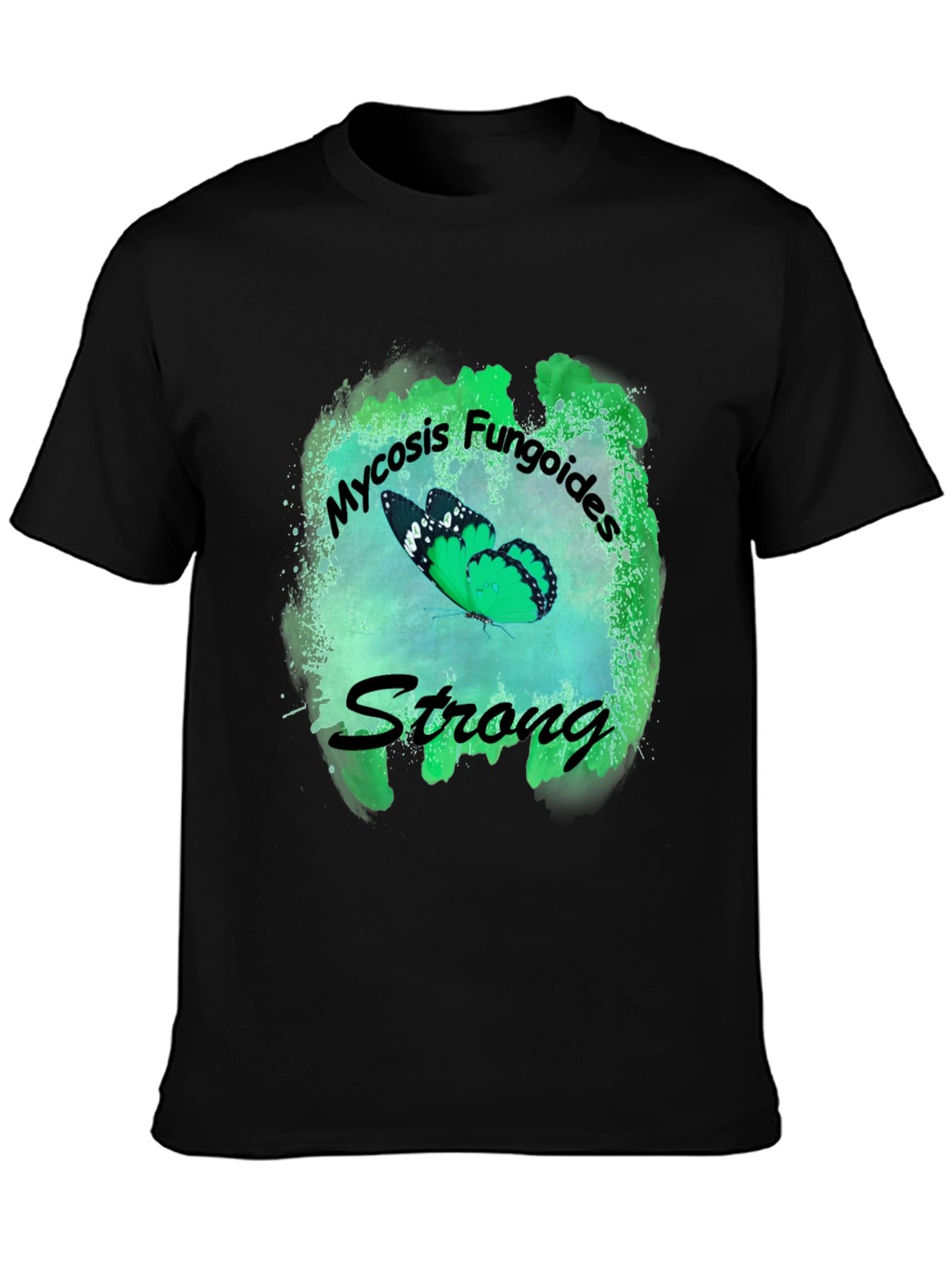 Mycosis Fungoides Strong Butterfly T-Shirt