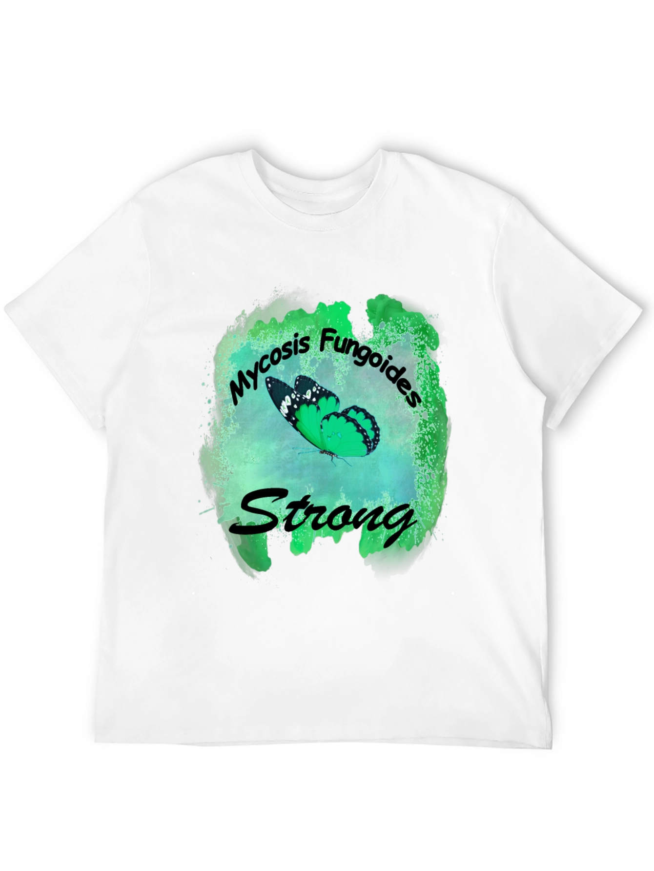 Mycosis Fungoides Strong Butterfly T-Shirt