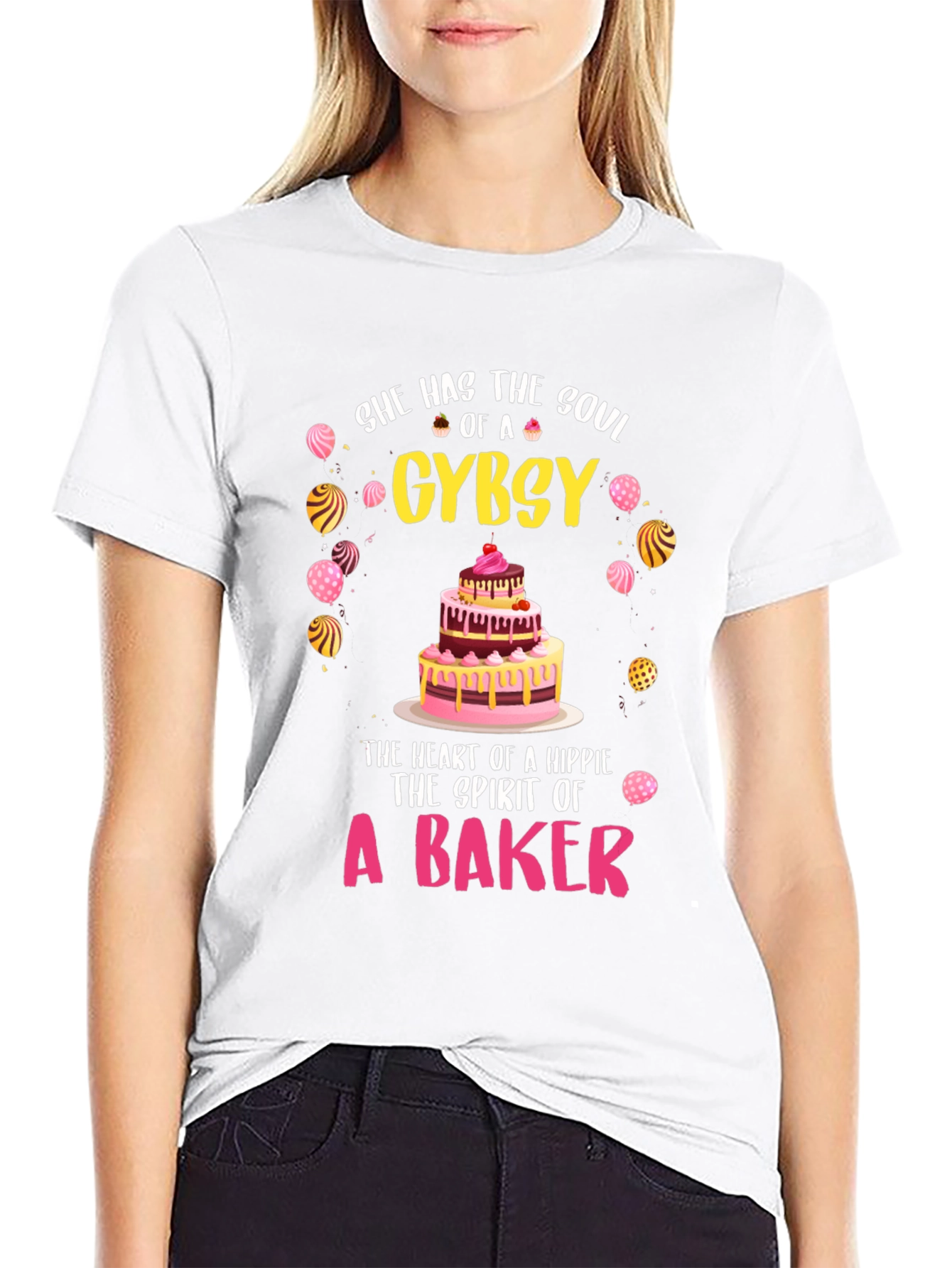 She Has the Soul of a Gypsy Baker T-Shirt