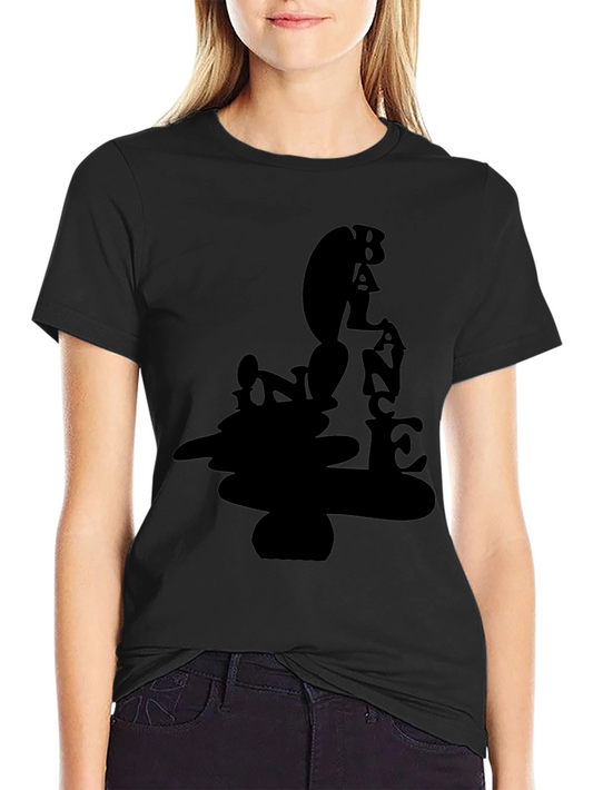 Bold Graphic Black T-Shirt