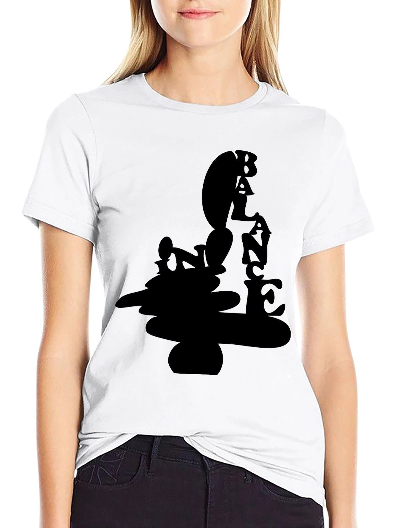 Bold Graphic Black T-Shirt